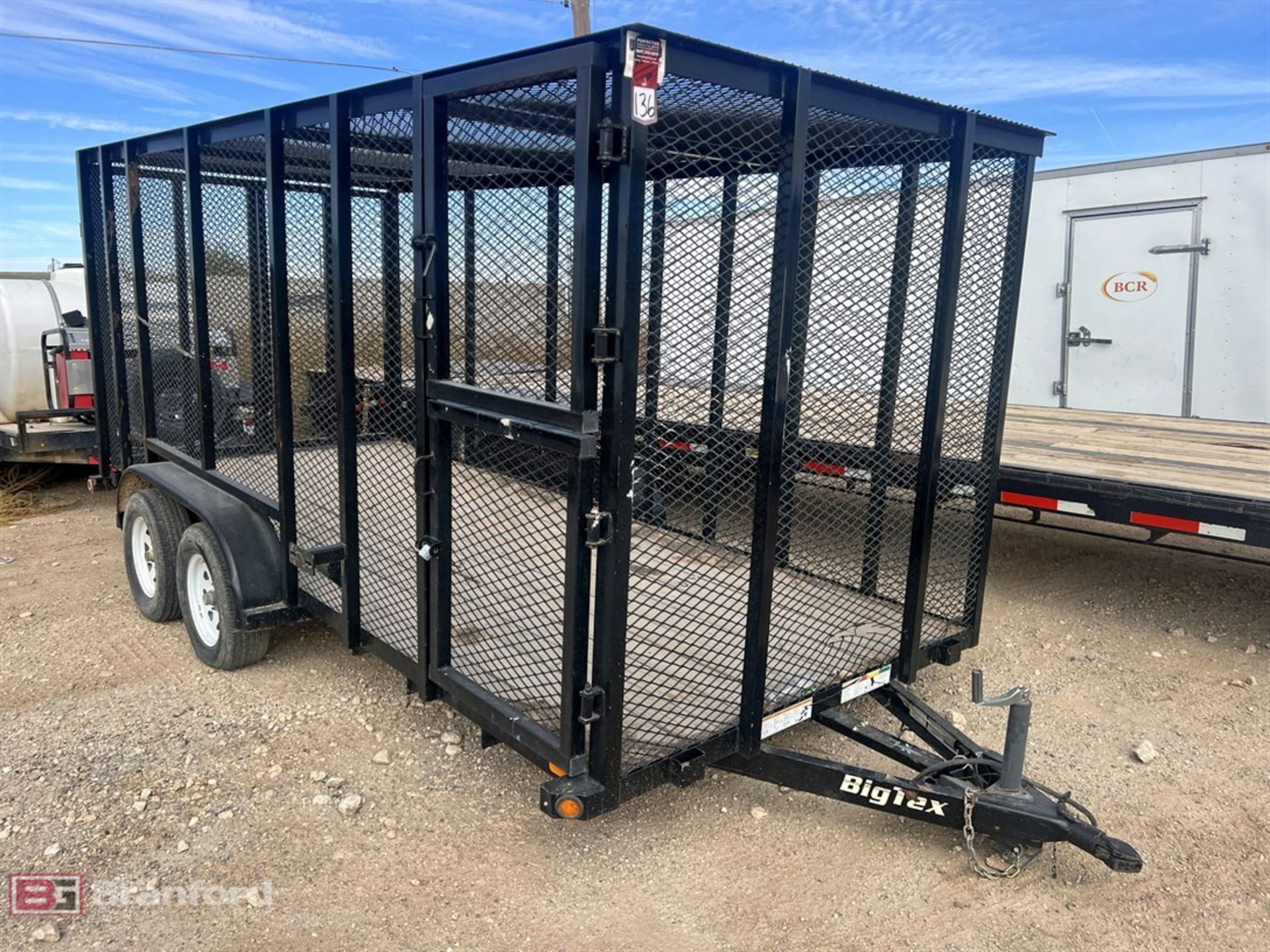 2018 Big Tex 50T2-16 equipment trailer