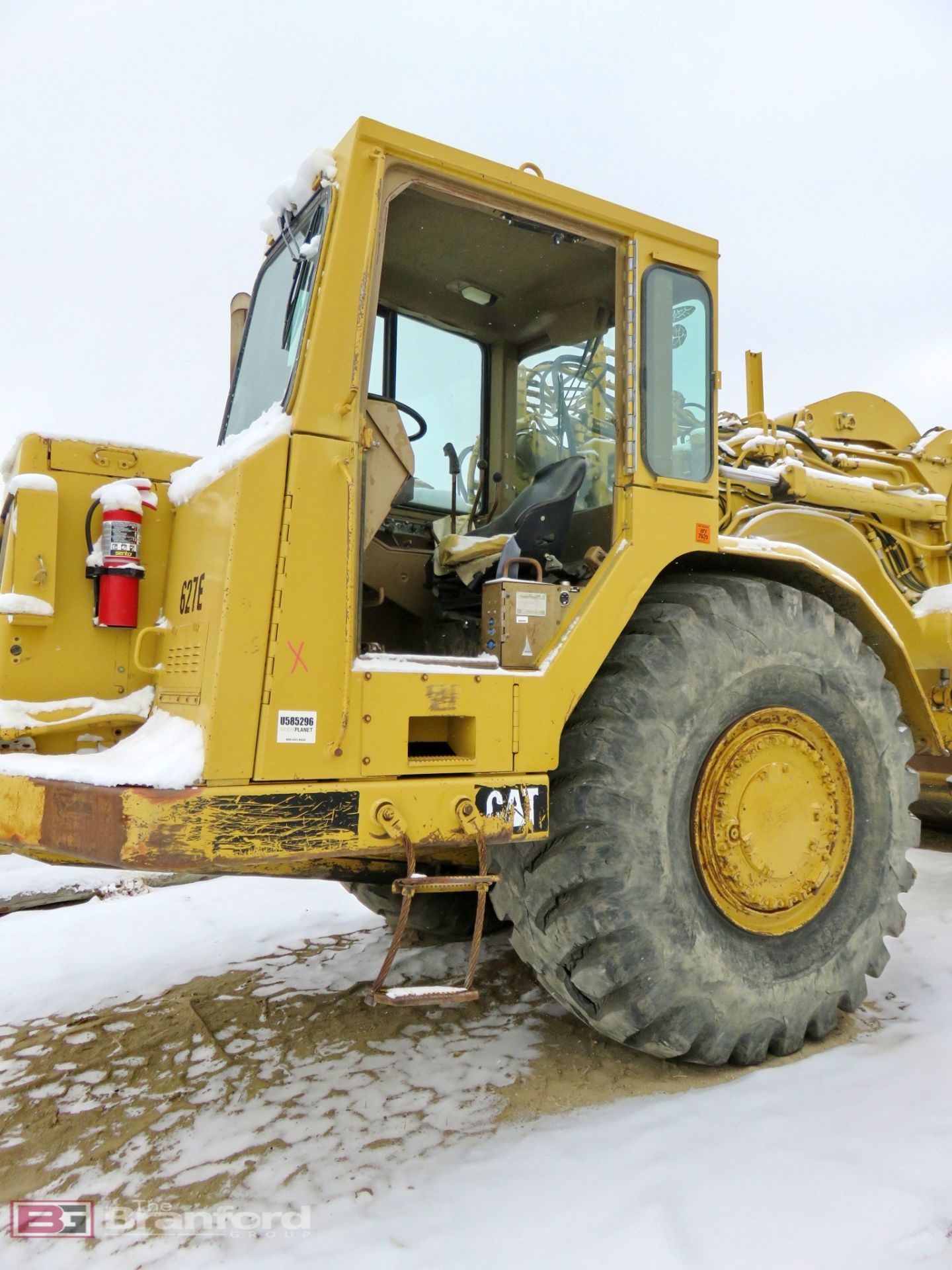 1989 Caterpillar 627E motor scraper - Image 4 of 12