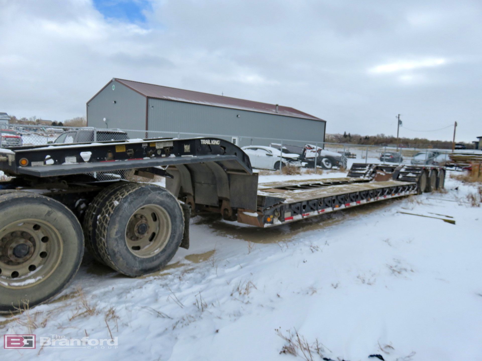 2016 Trail King TK110HDG533 55-ton tri-axle lowboy trailer - Image 2 of 12