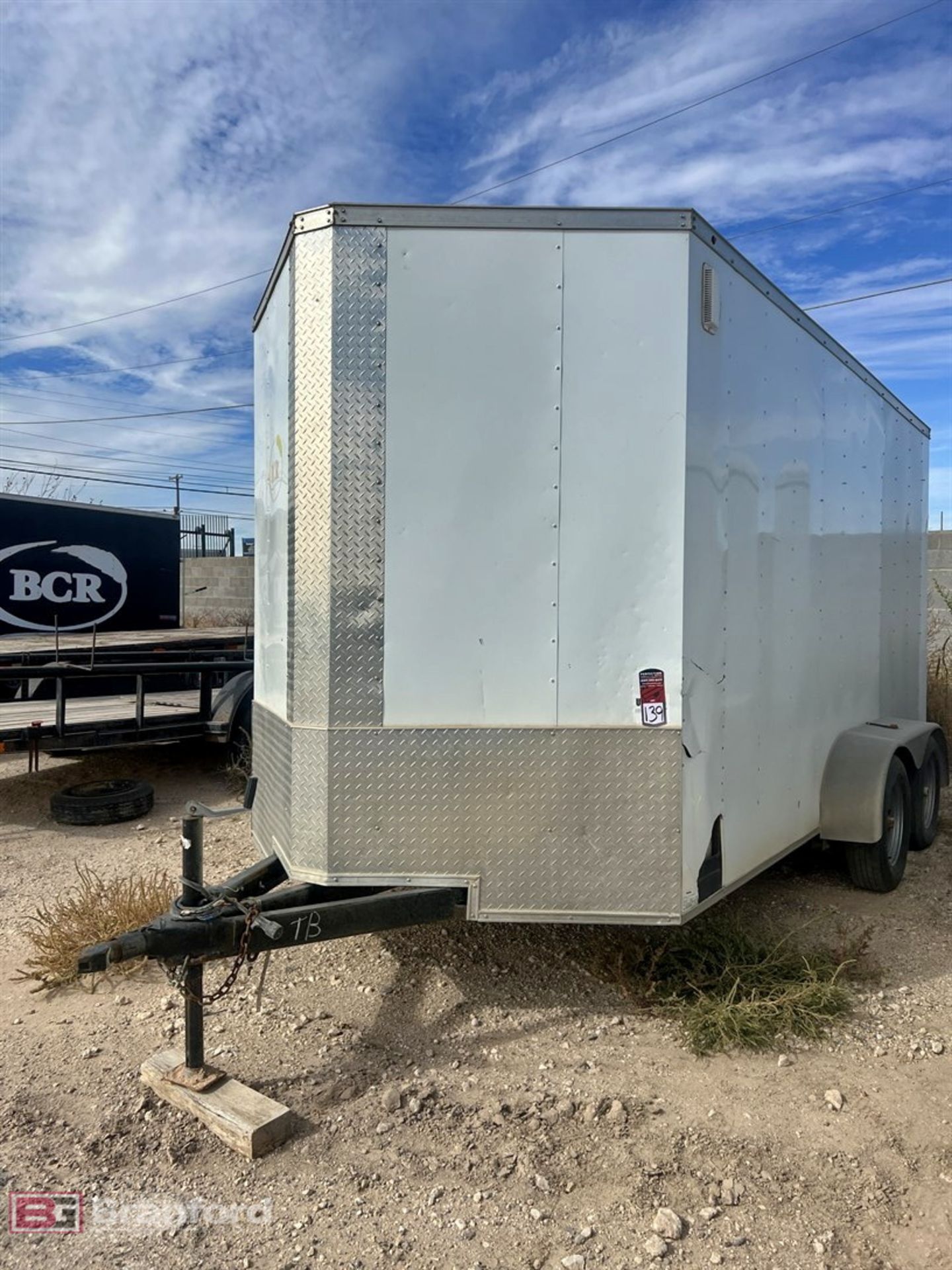 2019 Salvation 7x14TA enclosed trailer - Image 2 of 9