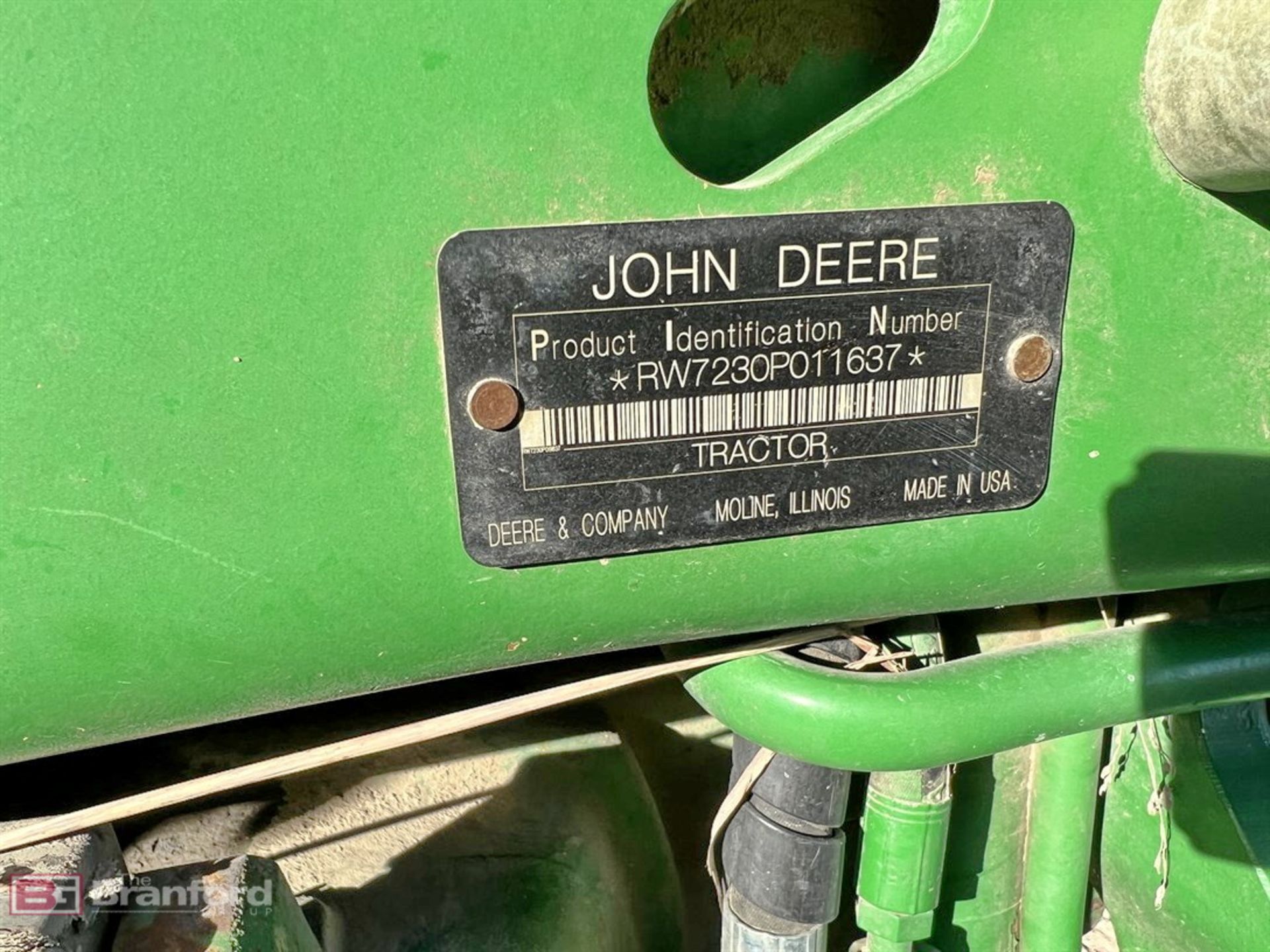 2009 John Deere 7230 tractor - Image 15 of 17