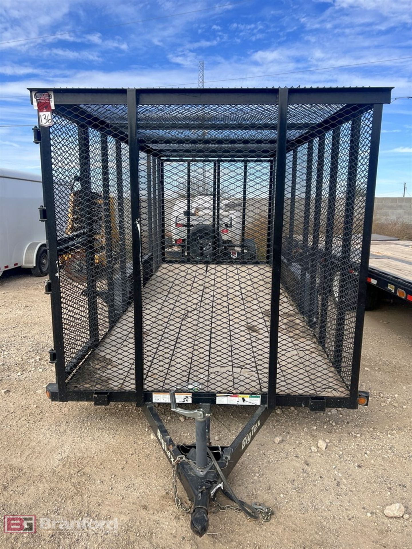 2018 Big Tex 50T2-16 equipment trailer - Image 4 of 10