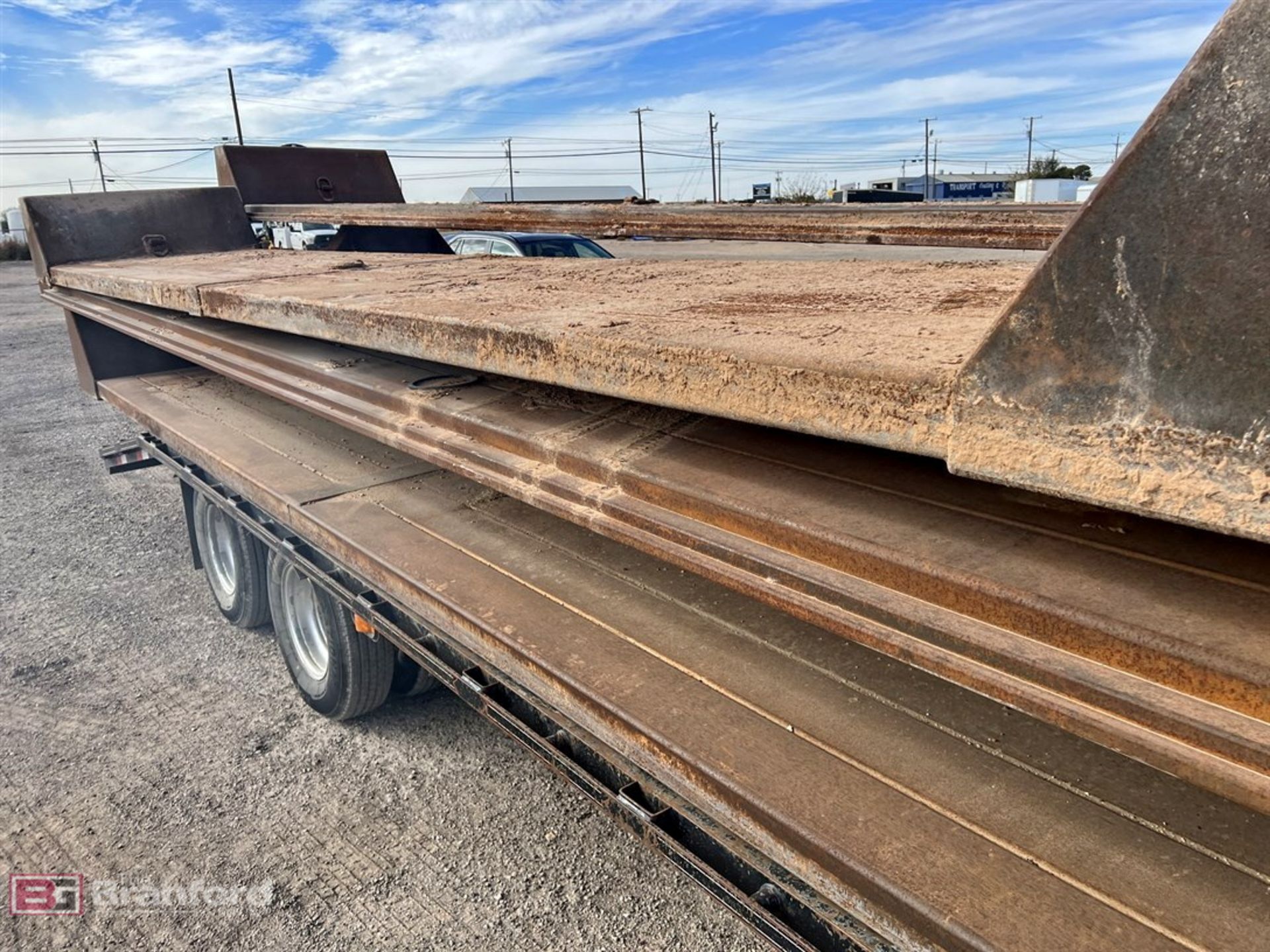 Lot of (3) steel water crossing plates - Image 6 of 6