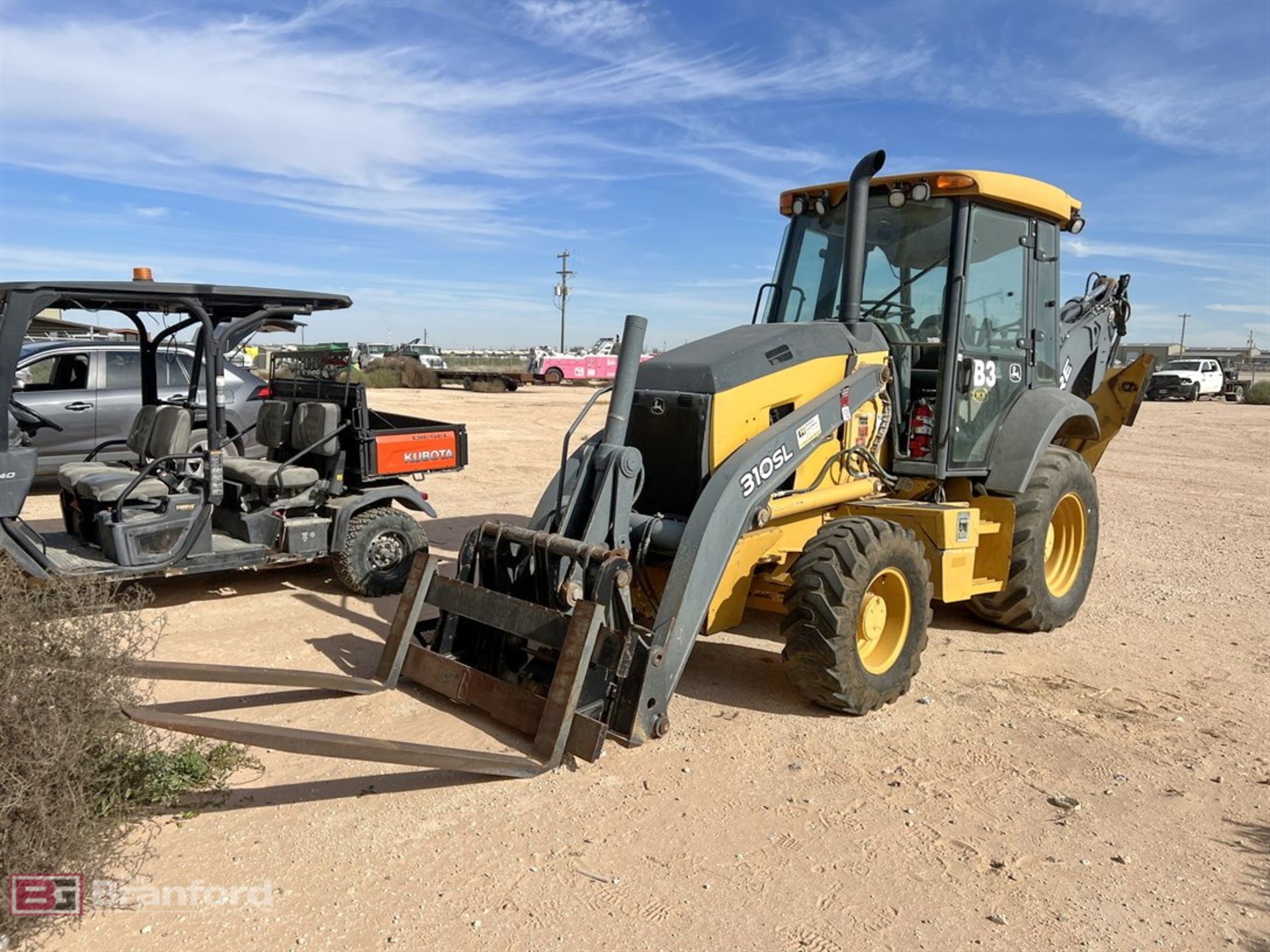 2015 John Deere 310SL 4x4 backhoe