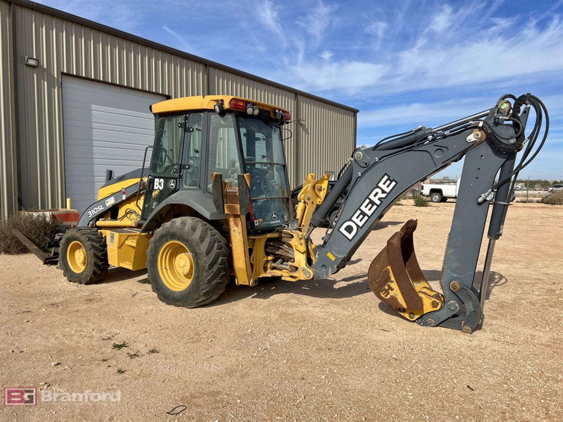 2015 John Deere 310SL 4x4 backhoe - Image 5 of 16