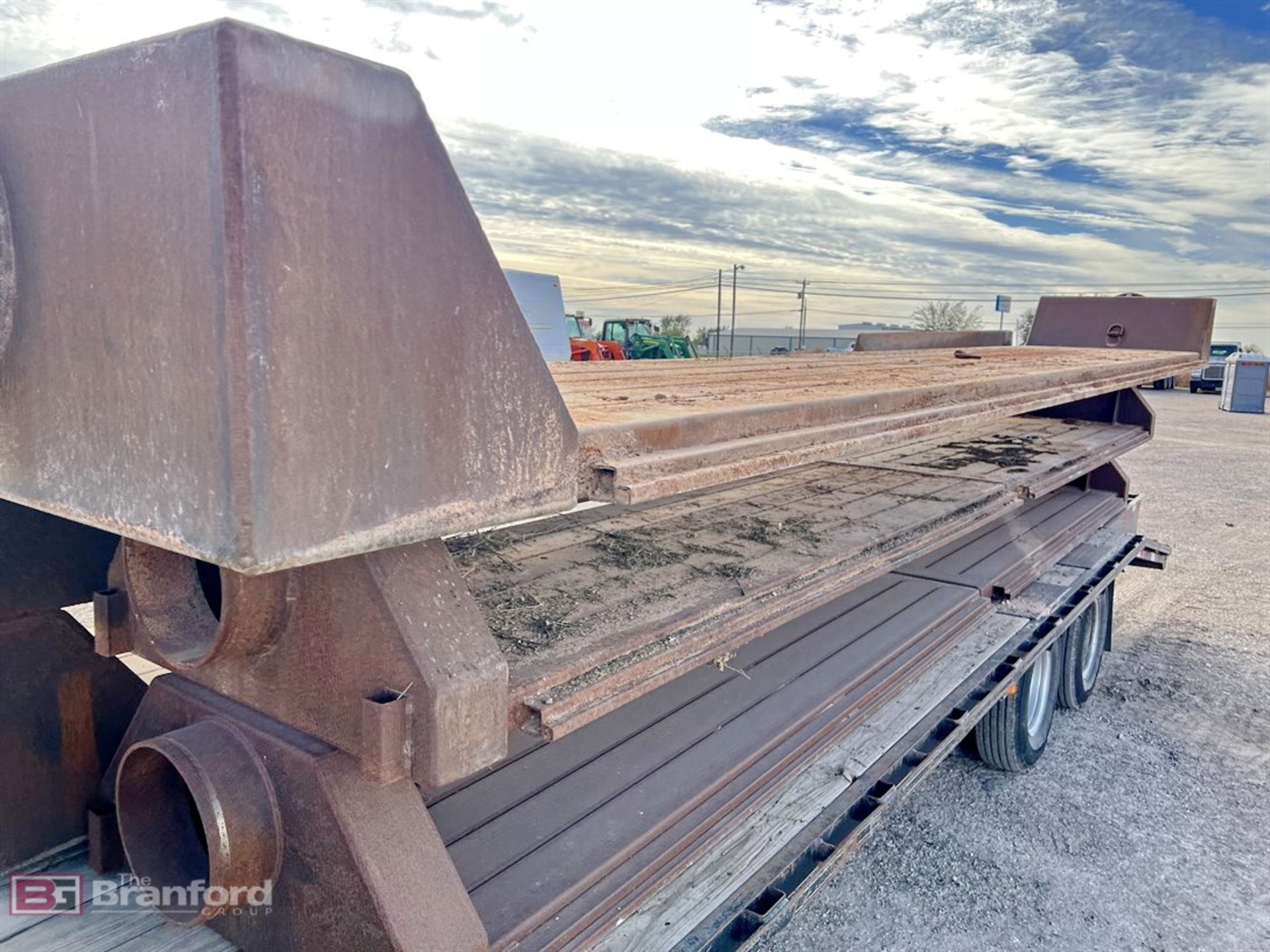 Lot of (3) steel water crossing plates - Image 4 of 4