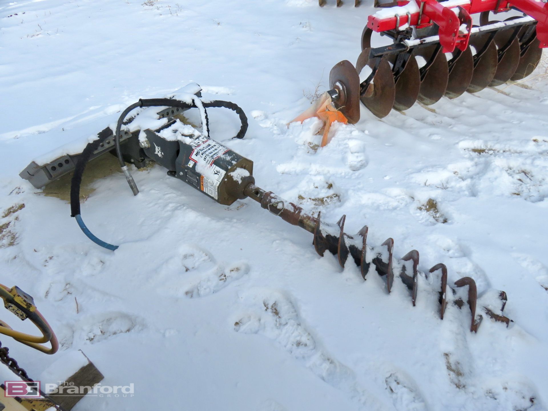 2018 Bobcat 15C hydraulic skid steer auger