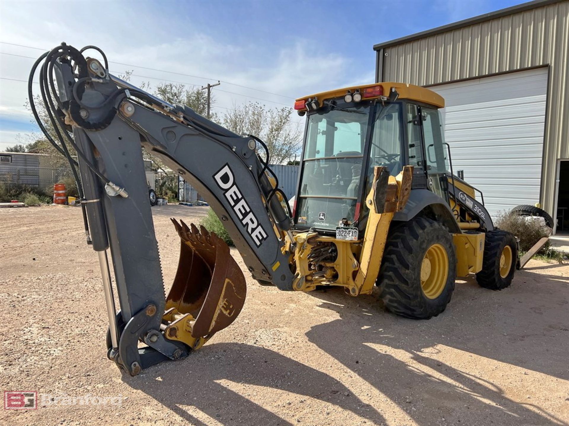 2015 John Deere 310SL 4x4 backhoe - Image 7 of 16