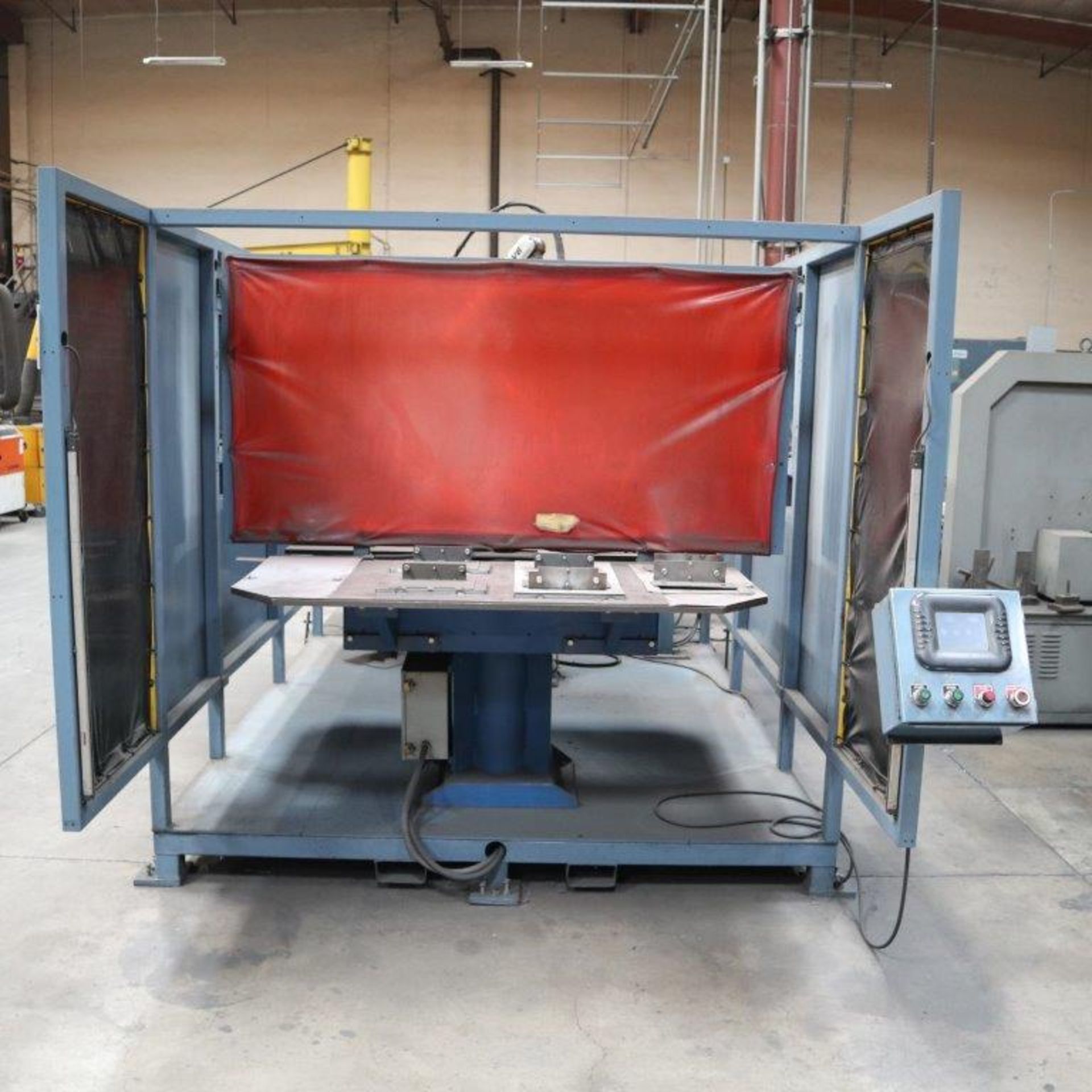 WELDING AUTOMATION LOT WITH ENCLOSURE TO INCLUDE: (1) 2002 ALMEGA ROBOT MANIPULATOR EX-V6, S/N - Image 4 of 10
