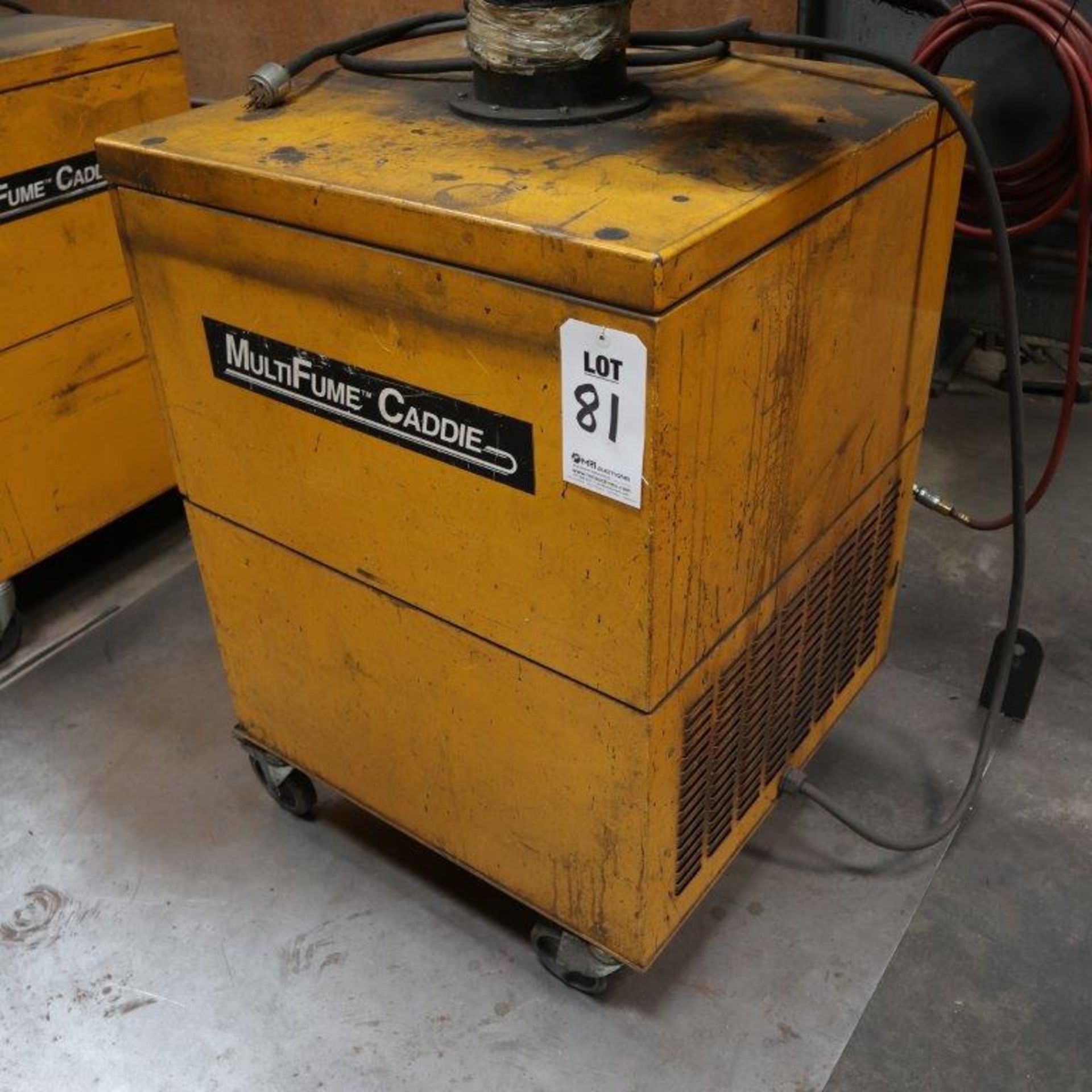 PLYMOVENT MULTIFUME CADDIE MODEL MFC-1200 WELDING FUME EXTRACTOR WITH EXTRACTION ARM - Image 2 of 3