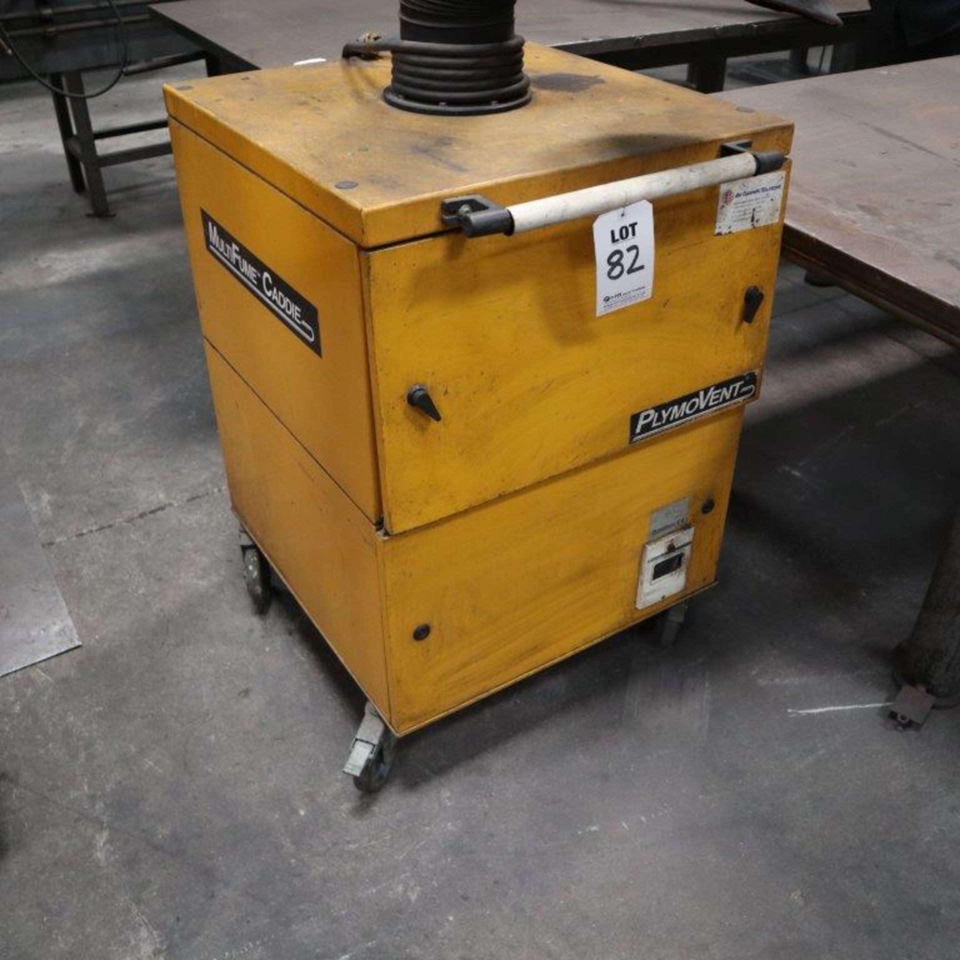PLYMOVENT MULTIFUME CADDIE MODEL MFC-1200 WELDING FUME EXTRACTOR WITH EXTRACTION ARM - Image 2 of 3