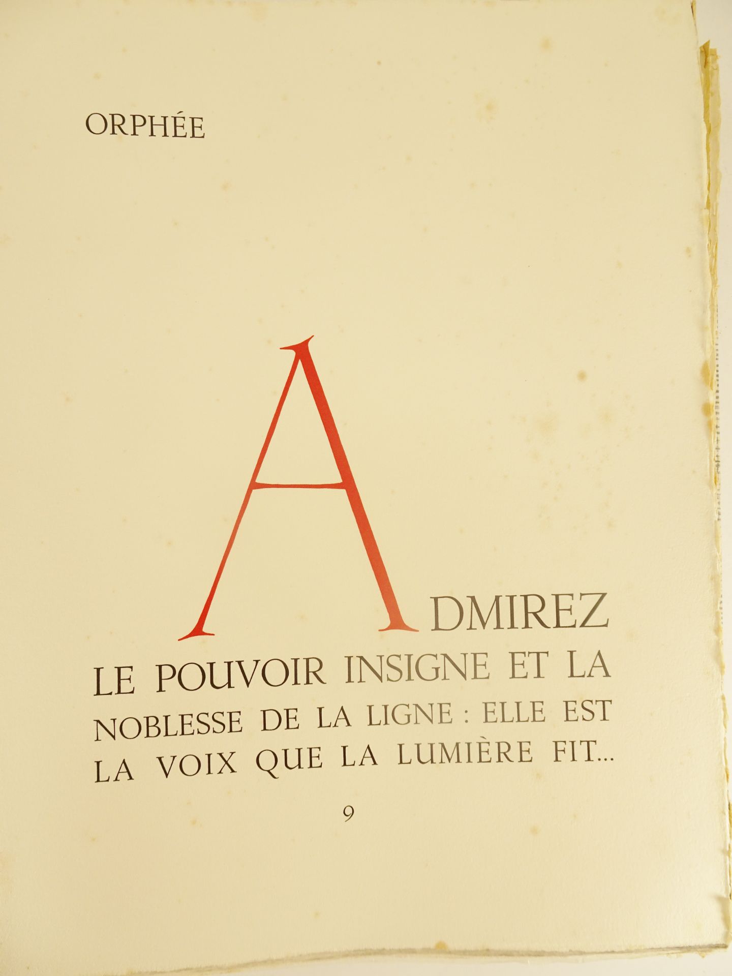 |Illustré| Apollinaire Guillaume, "Le Bestiaire ou Cortège d'Orphée", 1962 - Image 2 of 9