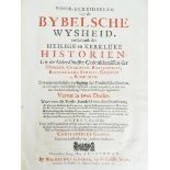 |History| Goeree Wilhelmus, "Voor-Bereidselen tot de Bybelsche Wysheid en gebruik der heilige en ker