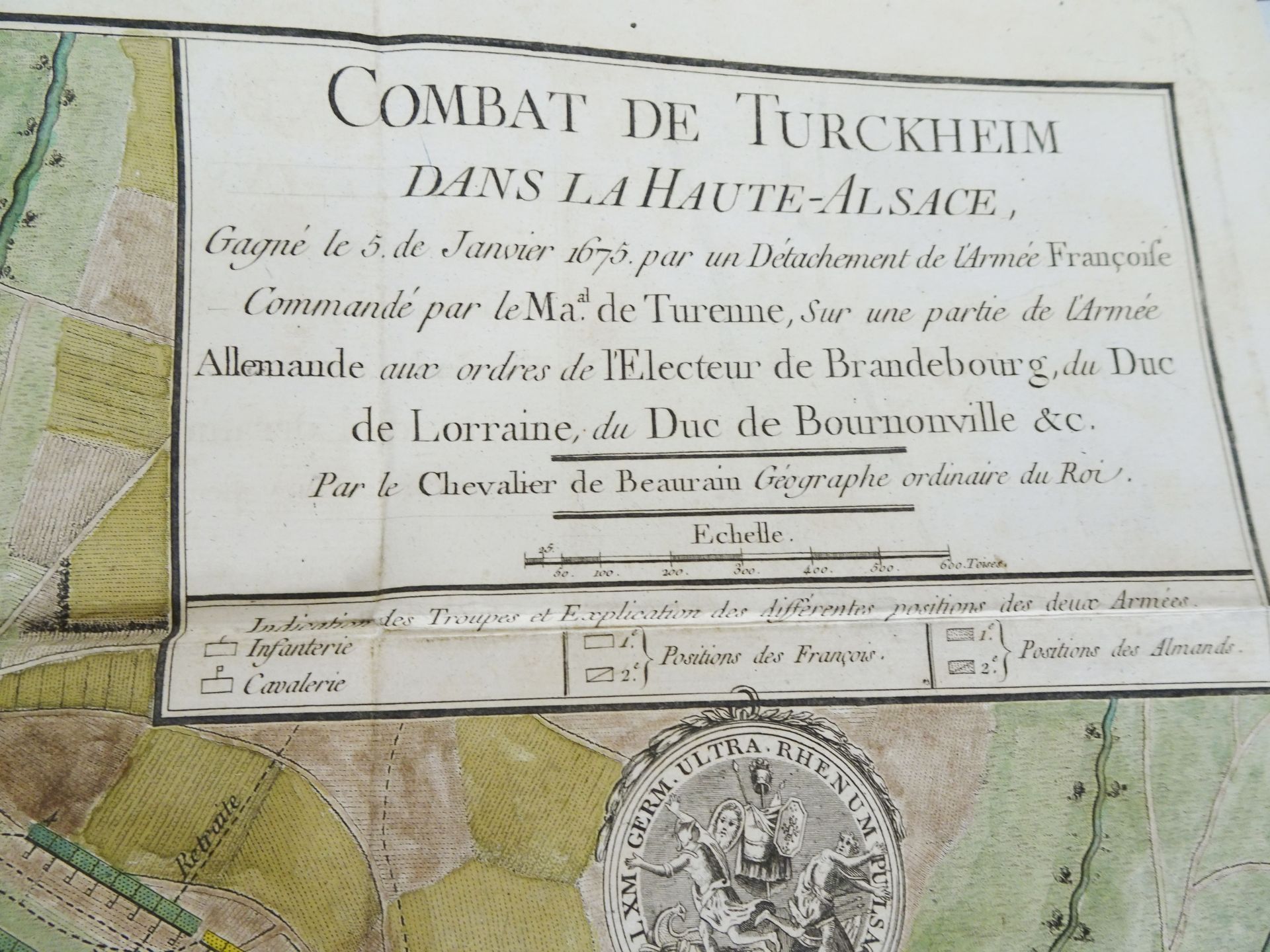 |Histoire militaire| Beaurain Chevalier de, "Histoire des quatre dernières campagnes du maréchal de  - Bild 20 aus 21