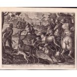 Stradanus, "Chasse au cerfs", 1578