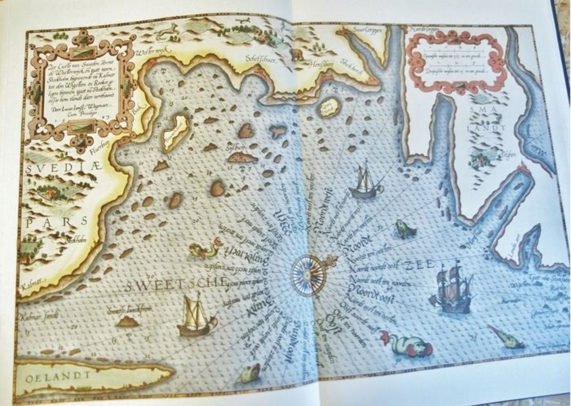 |Cartografie| Waghenaer, "Spieghel der Zeevaerdt", facsimile, 1964 - Bild 9 aus 15