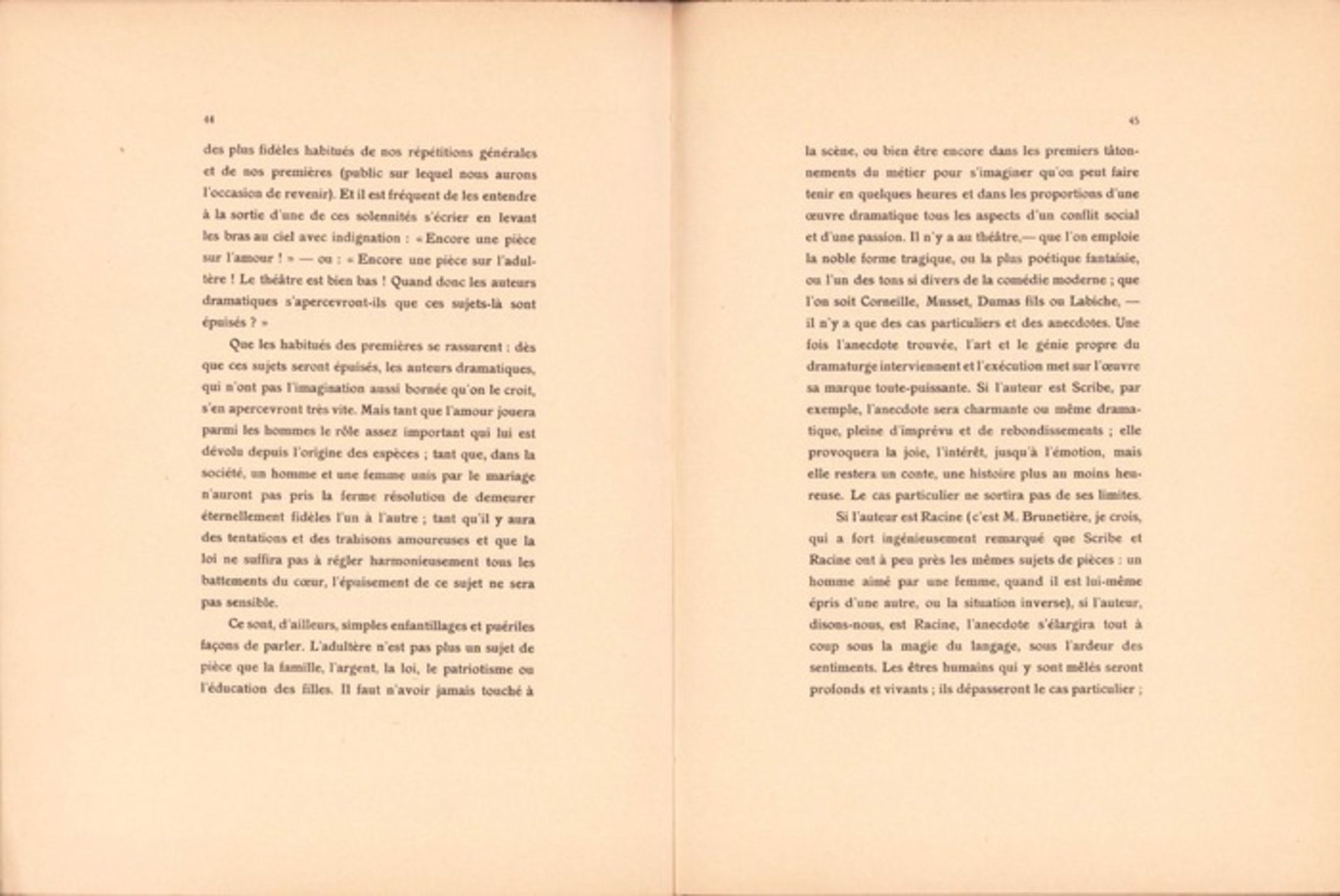 |Théatre|Capus Alfred, "Le Théatre", avec gravure de Rassenfosse, limité, 1913 - Bild 4 aus 6