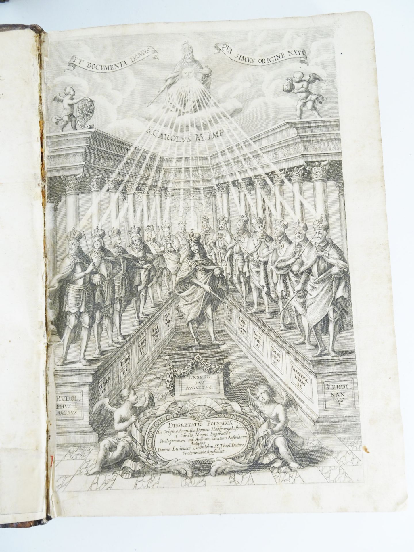 |History - Carolus Magnus| Schönleben Joannes Ludwig, "Dissertatio Polemica De Prima Origine Augusti - Bild 3 aus 16