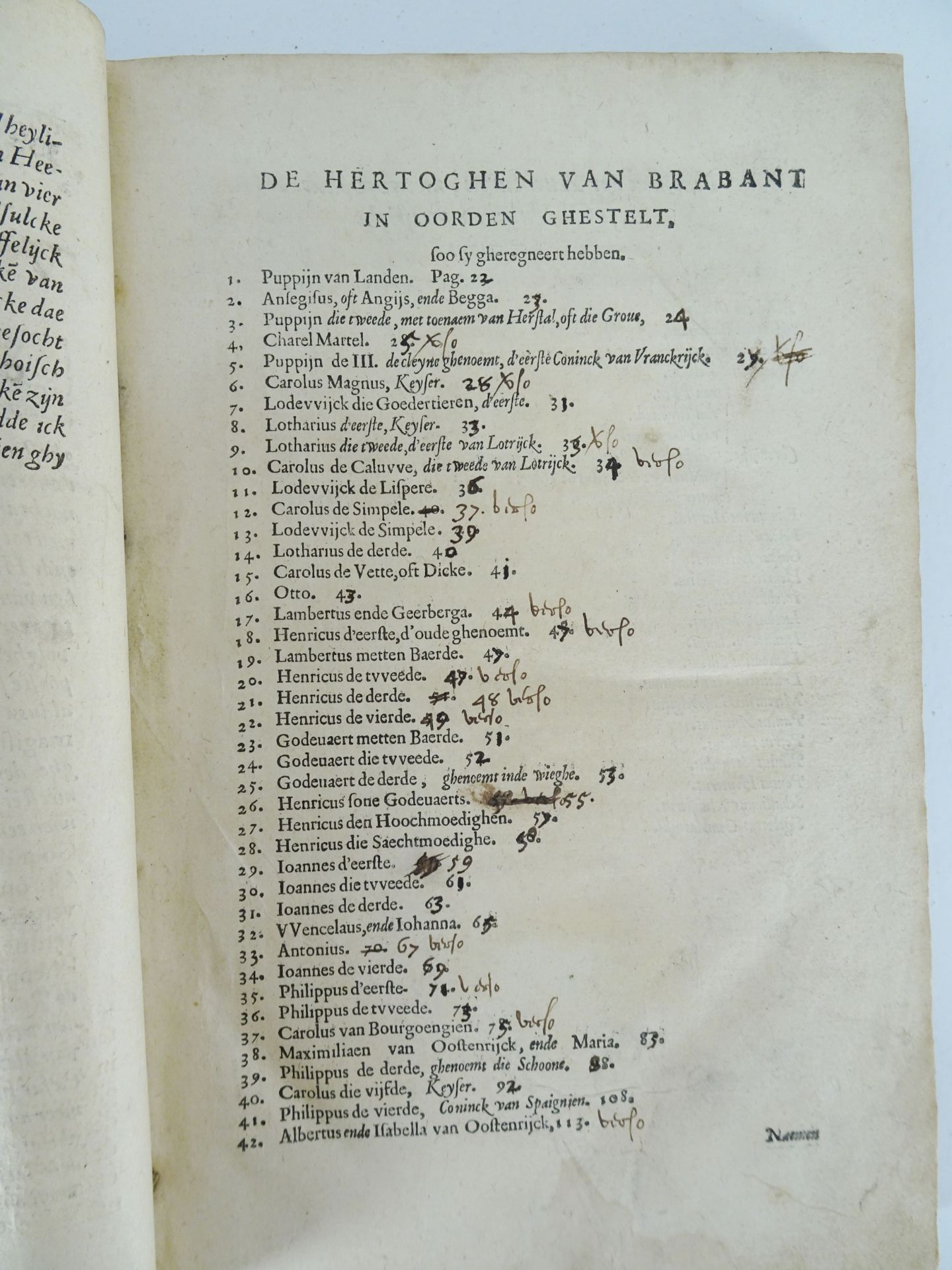 History| Van Haecht Goidtsenhovn Laurens, "Chroniicke van de Hertoghen van Brabant", 1606 - Image 5 of 18