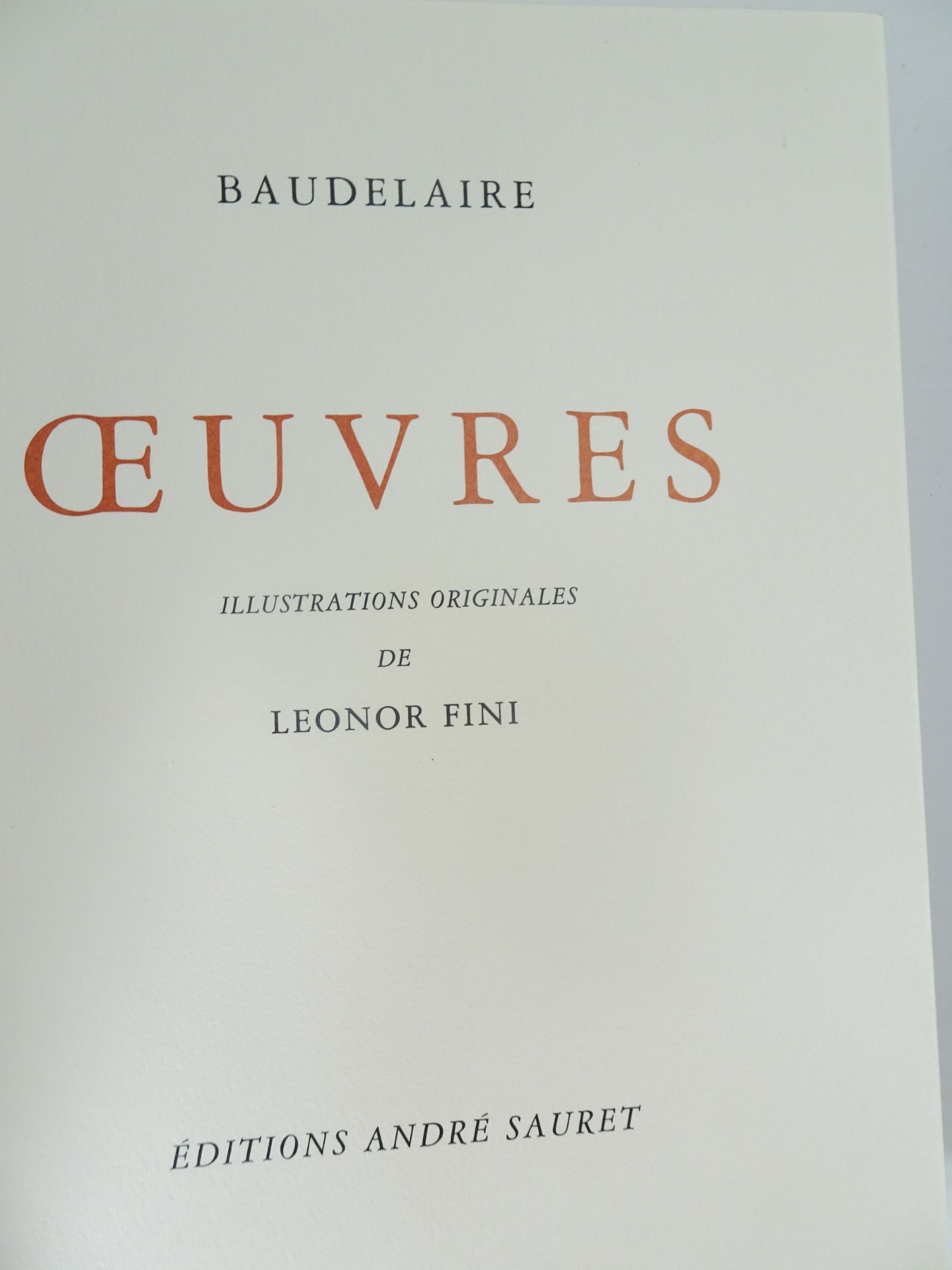 |Littérature| Baudelaire Charles, "Ouvres complètes", 1986 - édition de luxe limité - Bild 3 aus 21