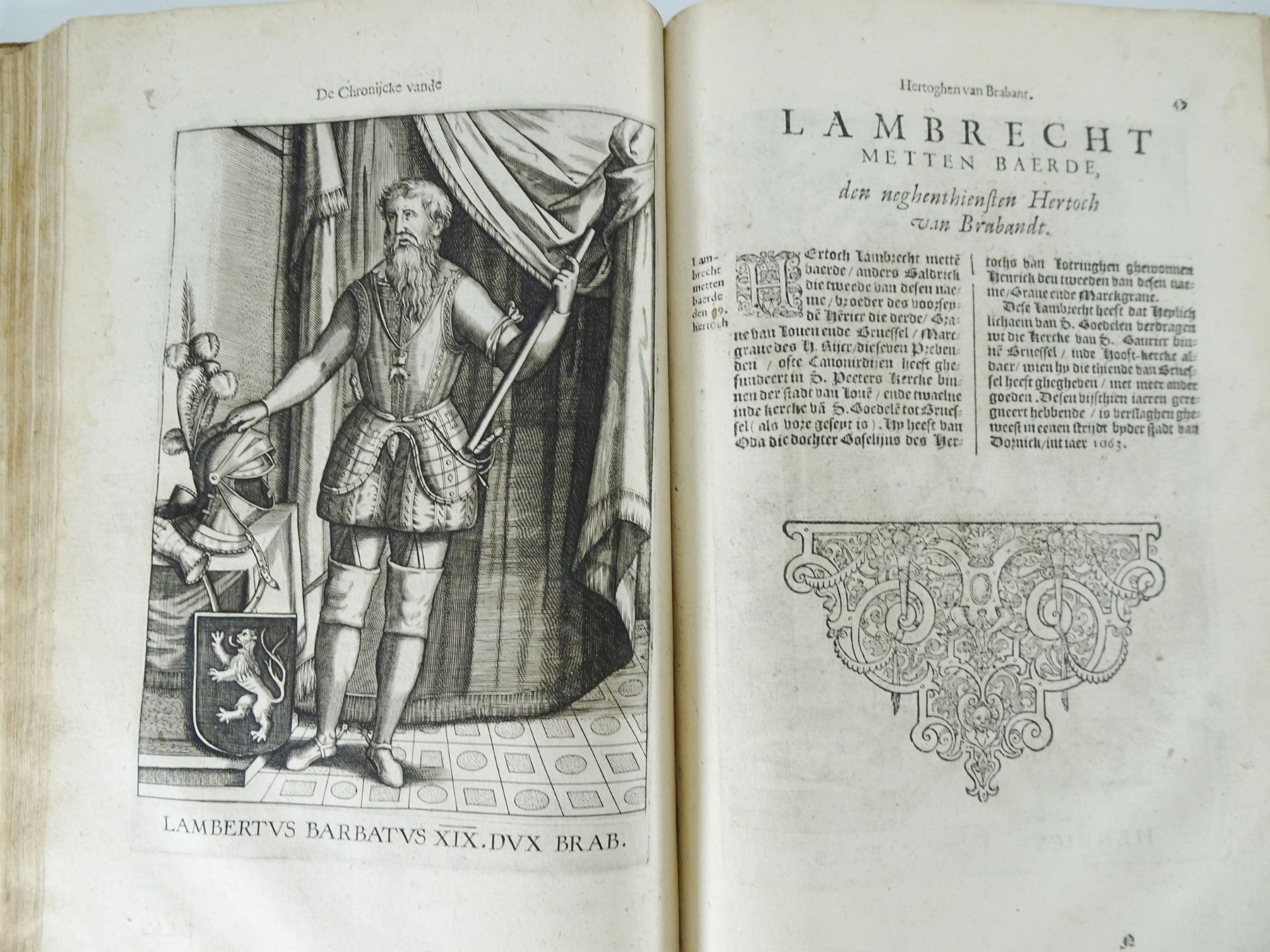 History| Van Haecht Goidtsenhovn Laurens, "Chroniicke van de Hertoghen van Brabant", 1606 - Image 16 of 18