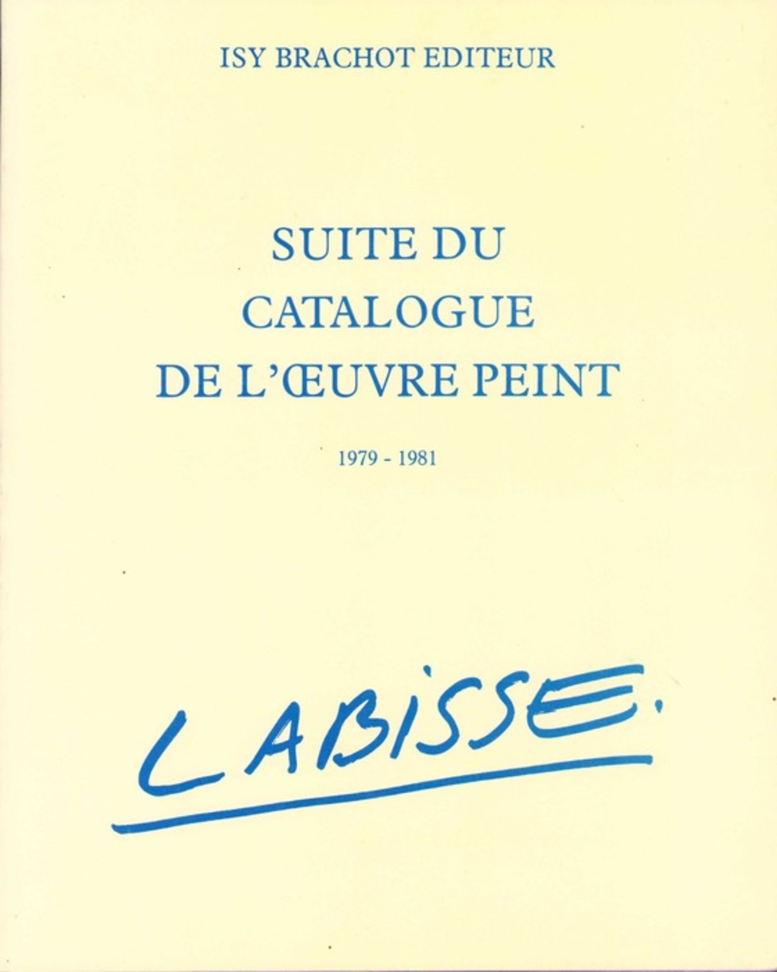 |Art| Labisse Felix, "Cataloque de l'oeuvre paint 1927-1979" + Supplément, 1979-1981 - Bild 9 aus 10