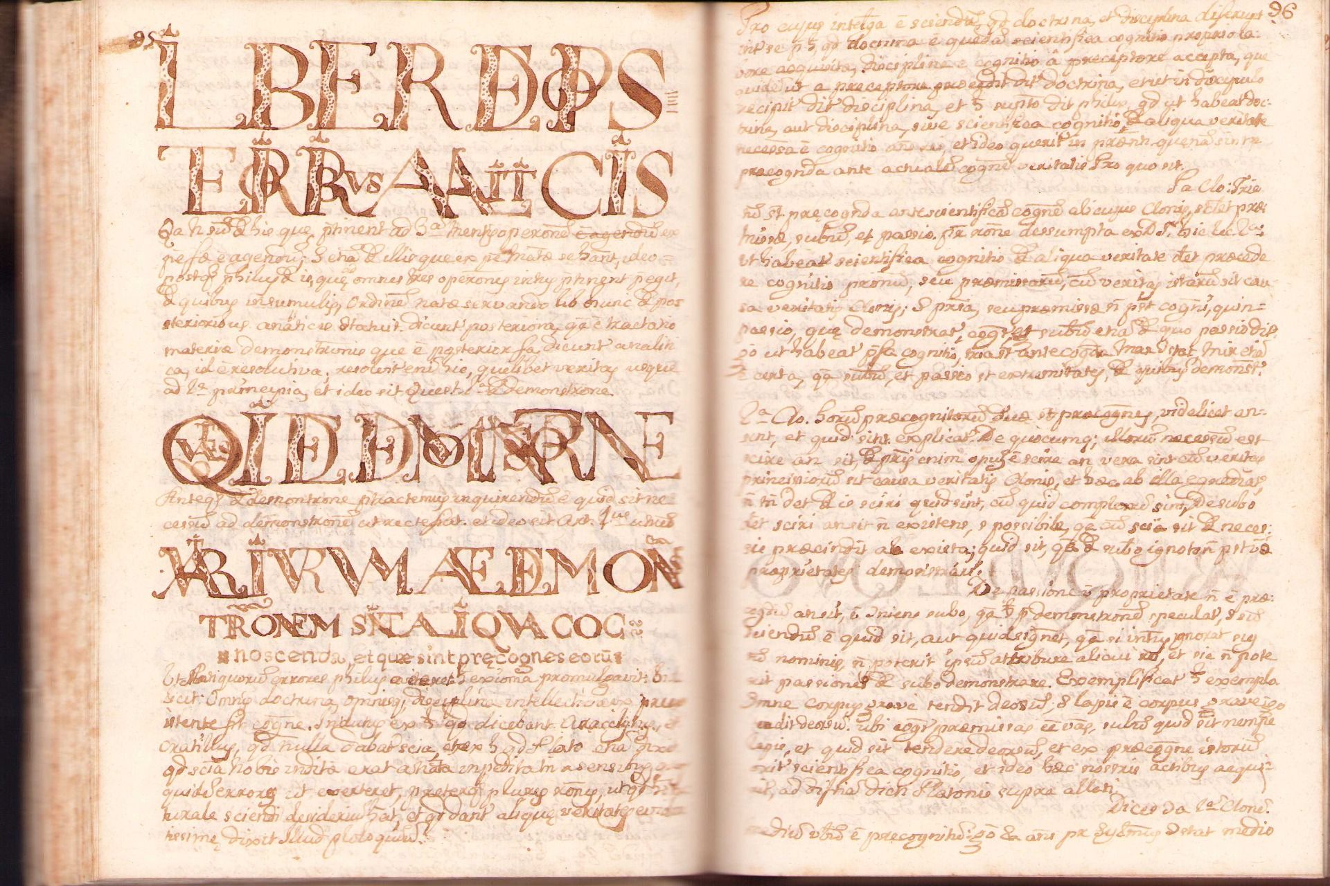 |Manuscript| Codex, 1728 - anonyme, "Tractatus Aristoteles" - Bild 7 aus 7