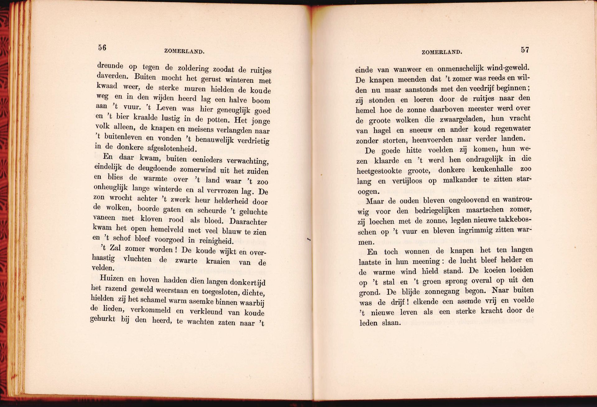 |Literatuur| Streuvels Stijn, "Zomerland", eerste druk, 1900 - Bild 3 aus 3