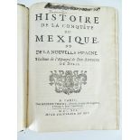 |Histoire| De Solis Antoine, "Histoire de la conquête du Mexique…", 1691