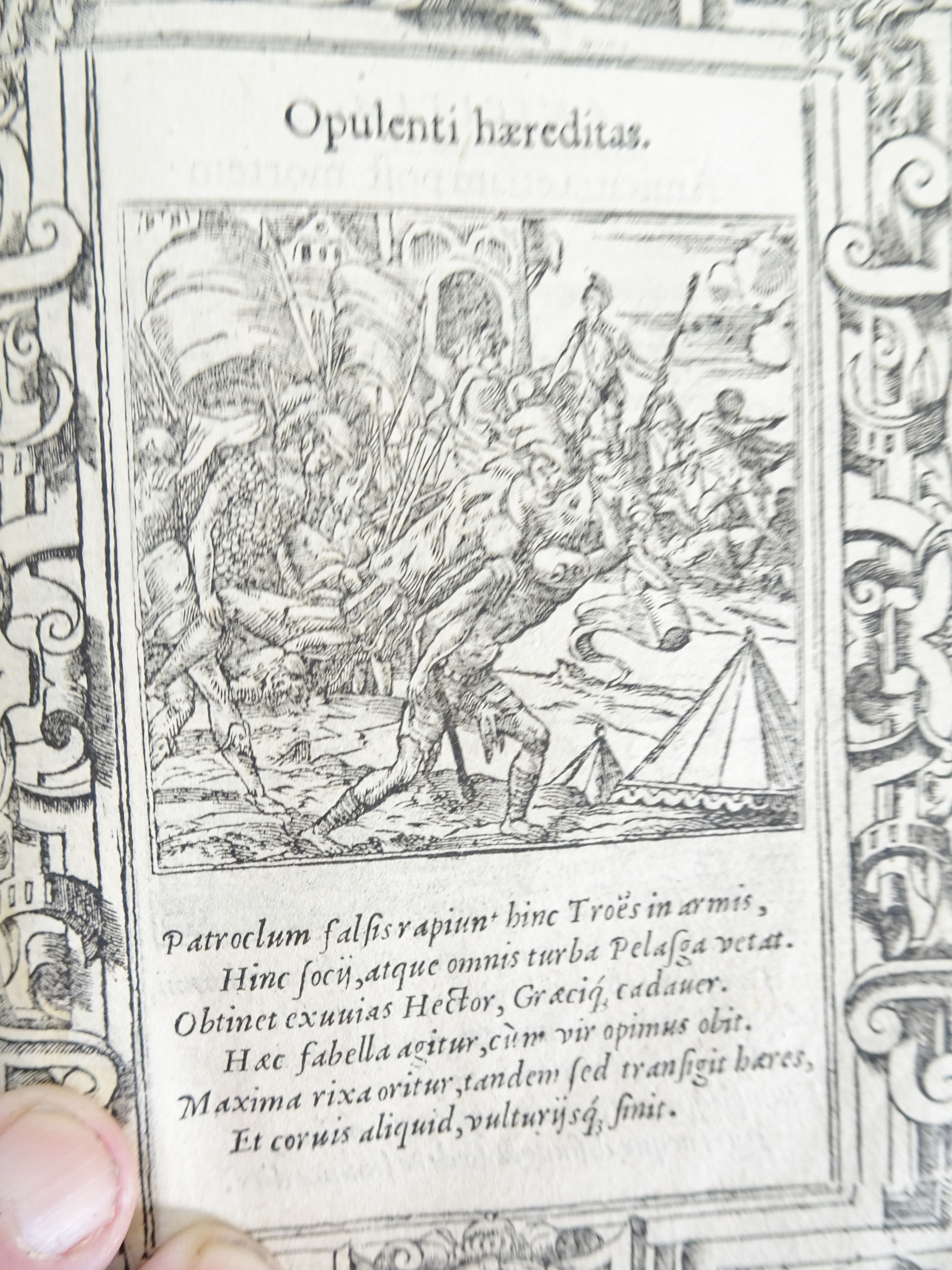 |Emblemata| Alciati Andrea, "Emblemata D.A. Alciati, denuo ab ipso Autore…", 1551 - Image 15 of 21