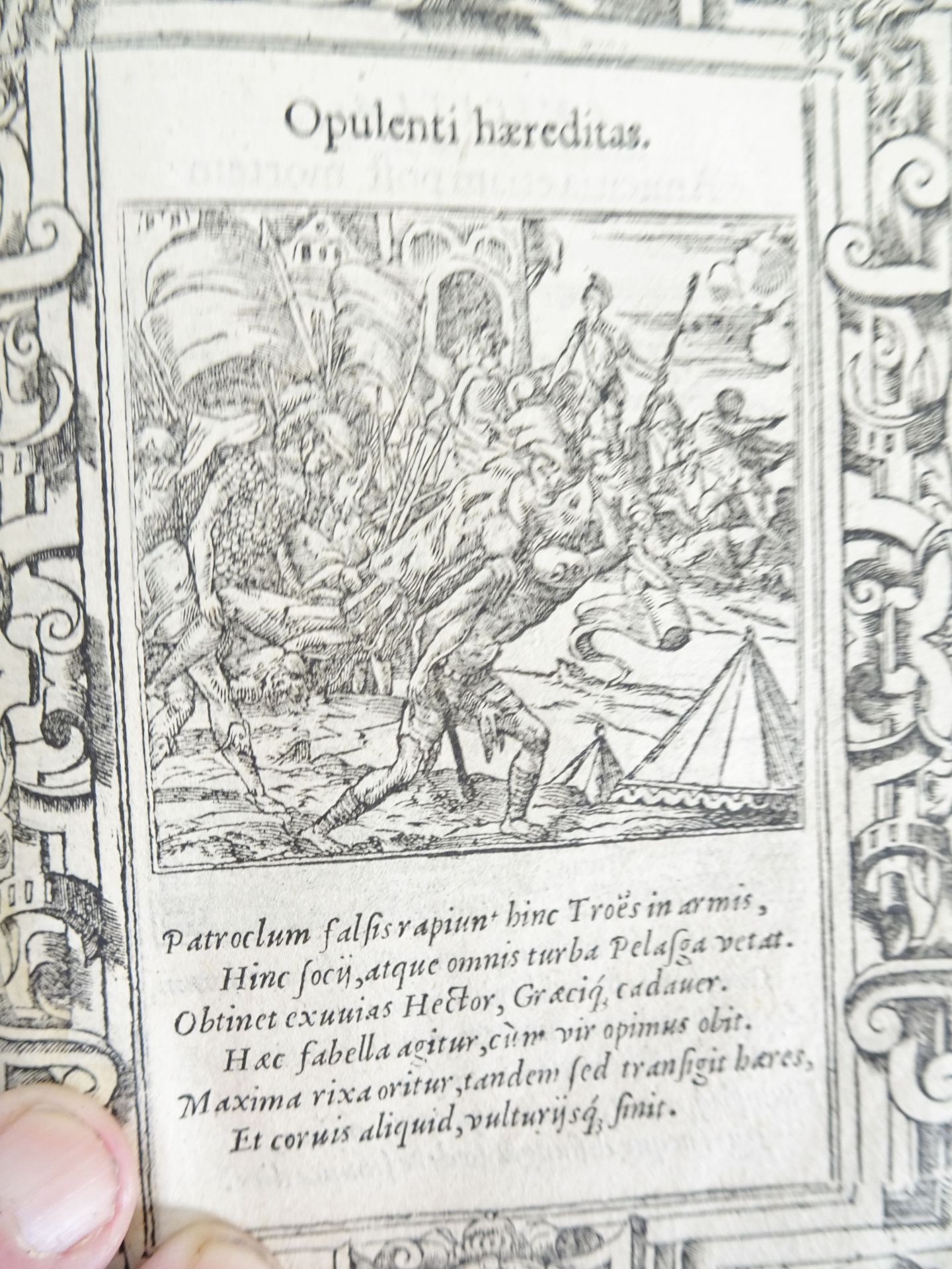 |Emblemata| Alciati Andrea, "Emblemata D.A. Alciati, denuo ab ipso Autore…", 1551 - Bild 15 aus 21