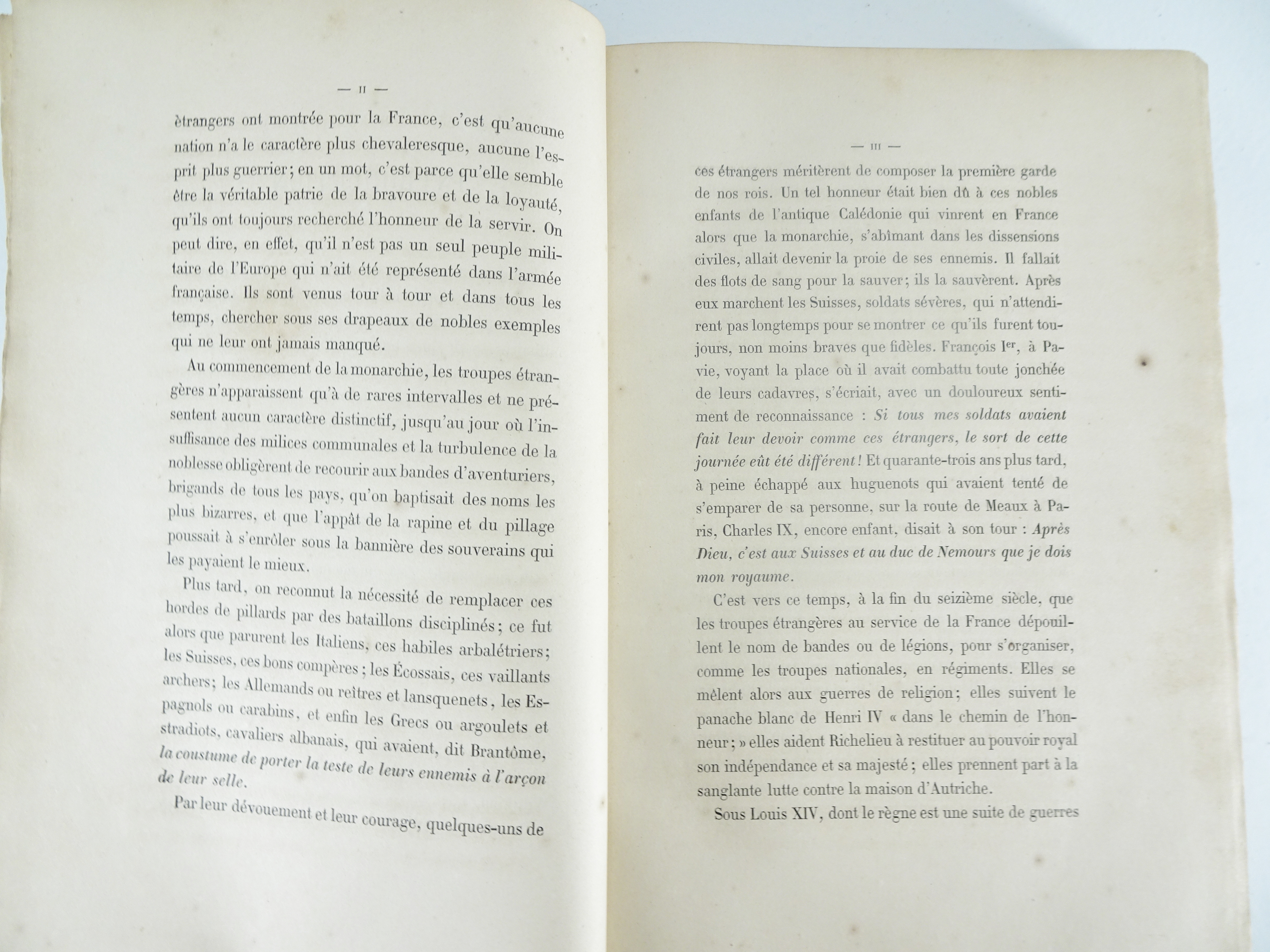 |Histoire Militaire| Fieffé Eugène, "Histoire des Troupes Etrangères au service de France", 1854 - Image 4 of 10