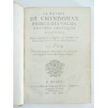 |Histoire| Guenebauld Jean, "Le réveil de Chyndonax prince des Vacies druydes celtiques dijonois…",