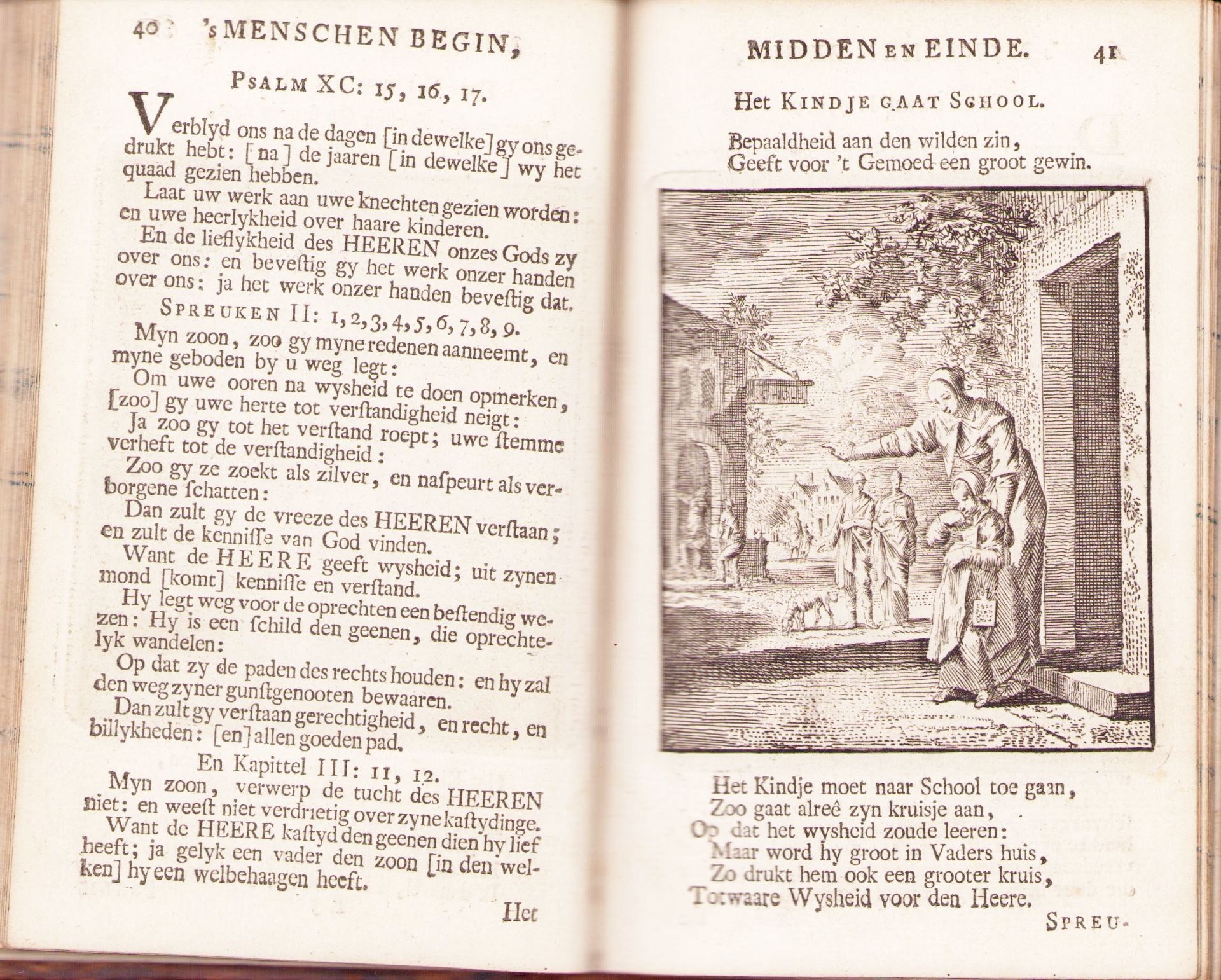 |Emblemata|Luyken Johannes, "Des Menschen Begin, Midden en Einde", 1772 - Bild 10 aus 13