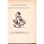 |Theatre| Puschkin Alexander, "Der Steinerne Gast" - illustré, signé, 1925