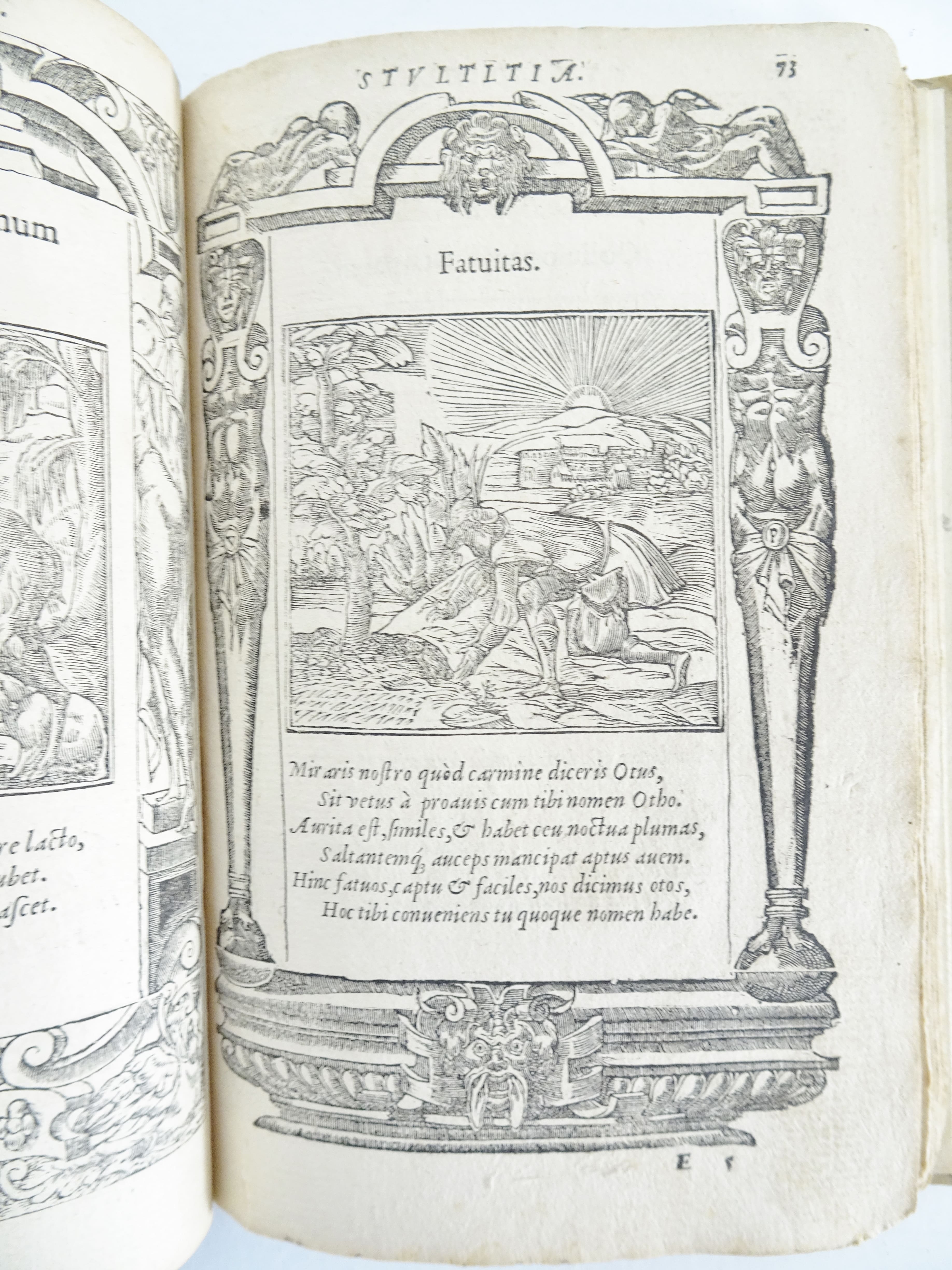 |Emblemata| Alciati Andrea, "Emblemata D.A. Alciati, denuo ab ipso Autore…", 1551 - Image 12 of 21