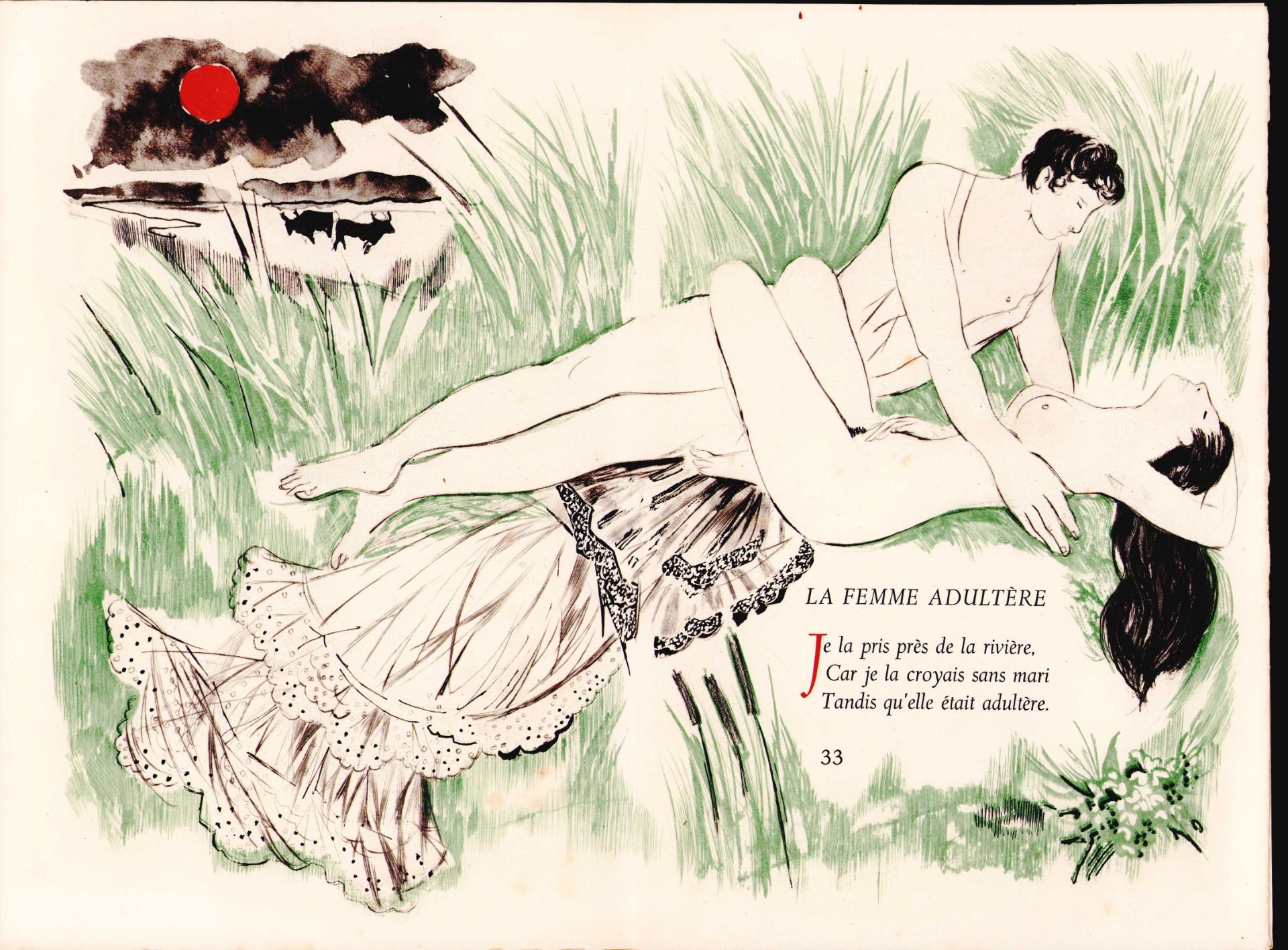 |Illustré| Lorca Federico Garcia, "Romancero Gitan", illustrations de Grau-Sala, 1960 - Image 9 of 9