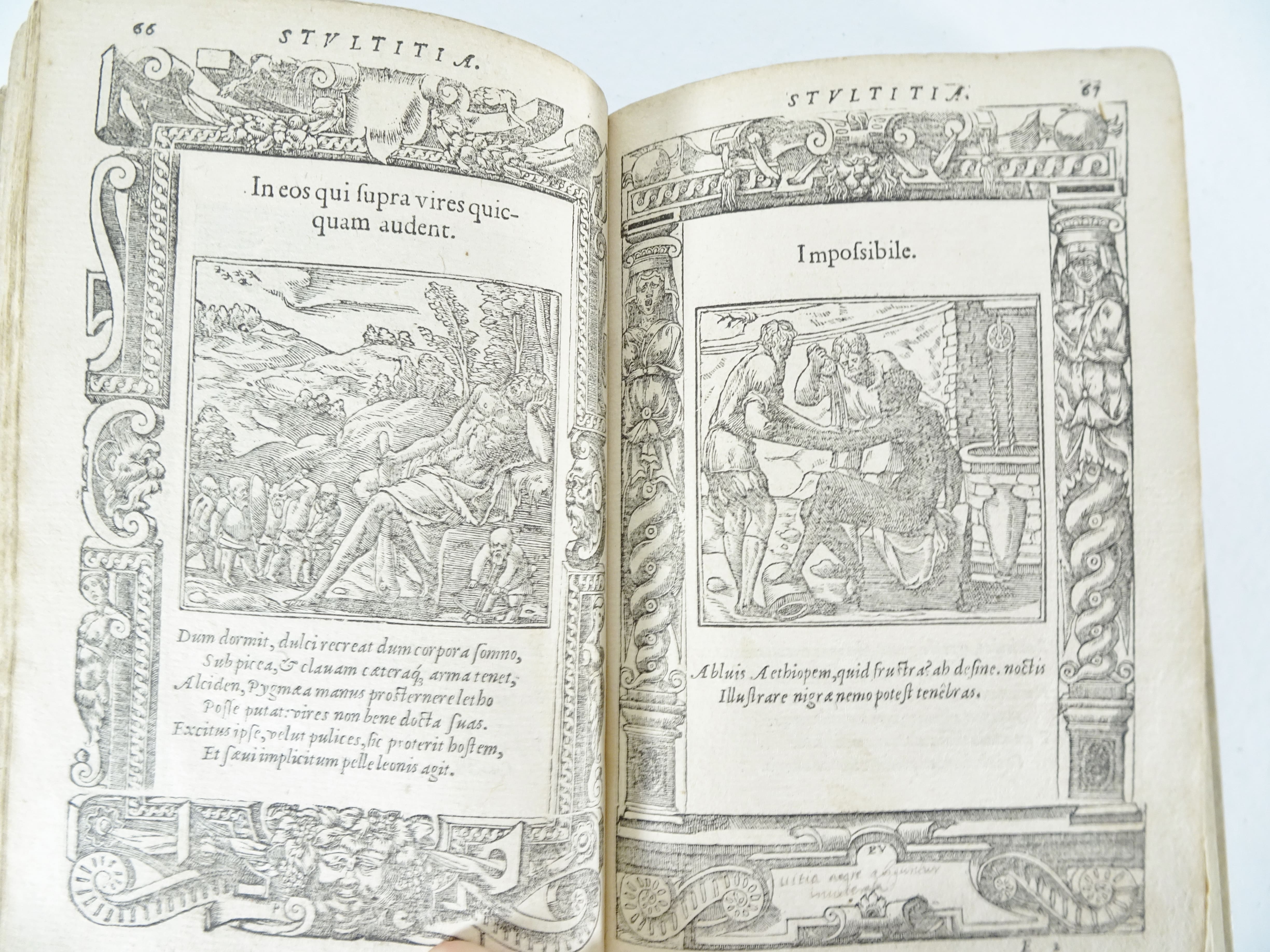 |Emblemata| Alciati Andrea, "Emblemata D.A. Alciati, denuo ab ipso Autore…", 1551 - Image 14 of 21