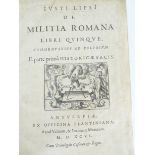 |Histoire| Lipsius Justus, "De Militia Romana Libri Quinque…", 1596