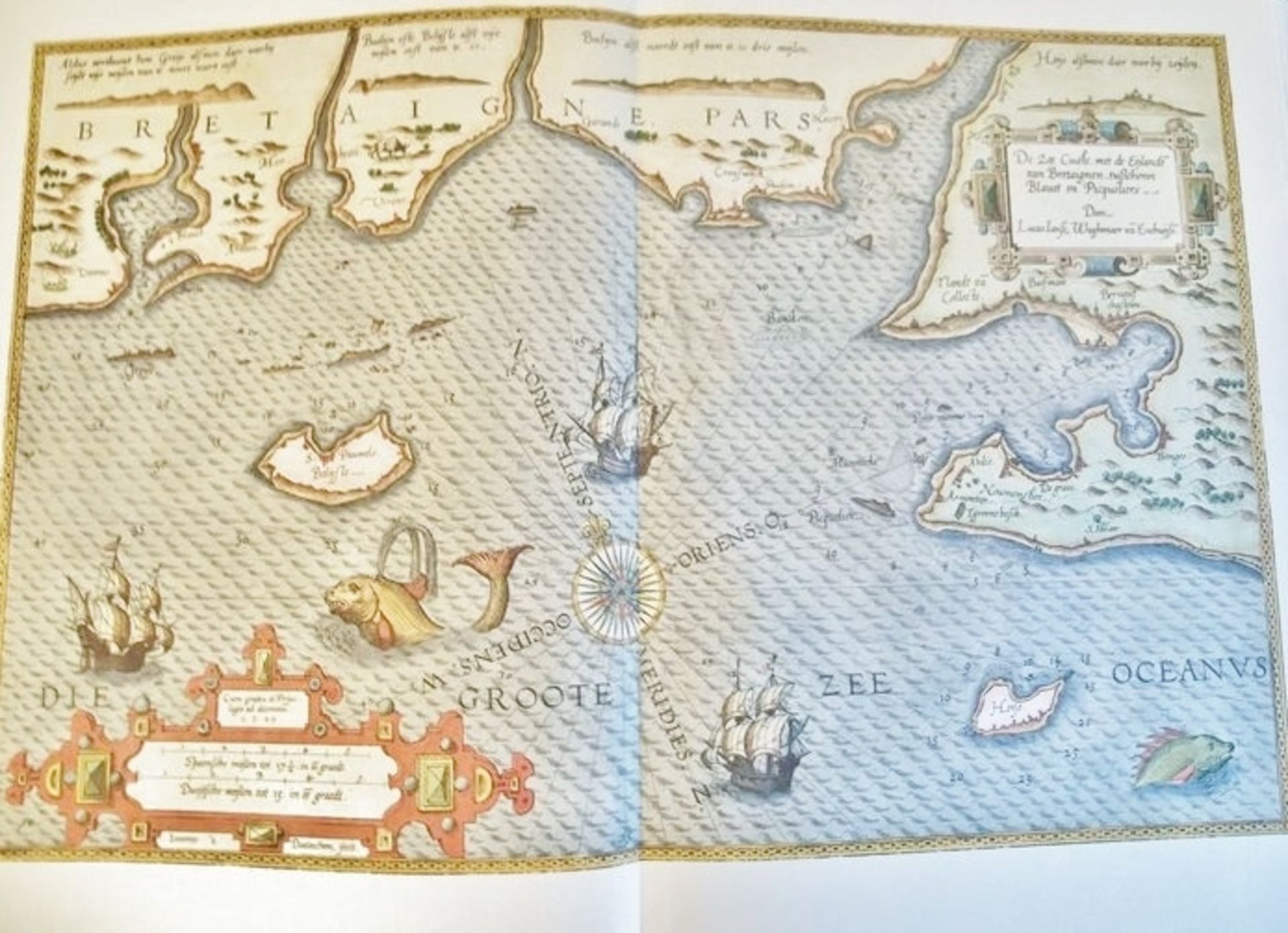 |Cartografie| Waghenaer, "Spieghel der Zeevaerdt", facsimile, 1964 - Bild 5 aus 15