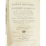 |Rustique| Liger Louis, "La nouvelle maison rustique, ou économie générale…", 1775