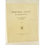 ||Héraldique| de Jonghe d'Ardoye, "Armorial Belge du Bibliophile", 1930