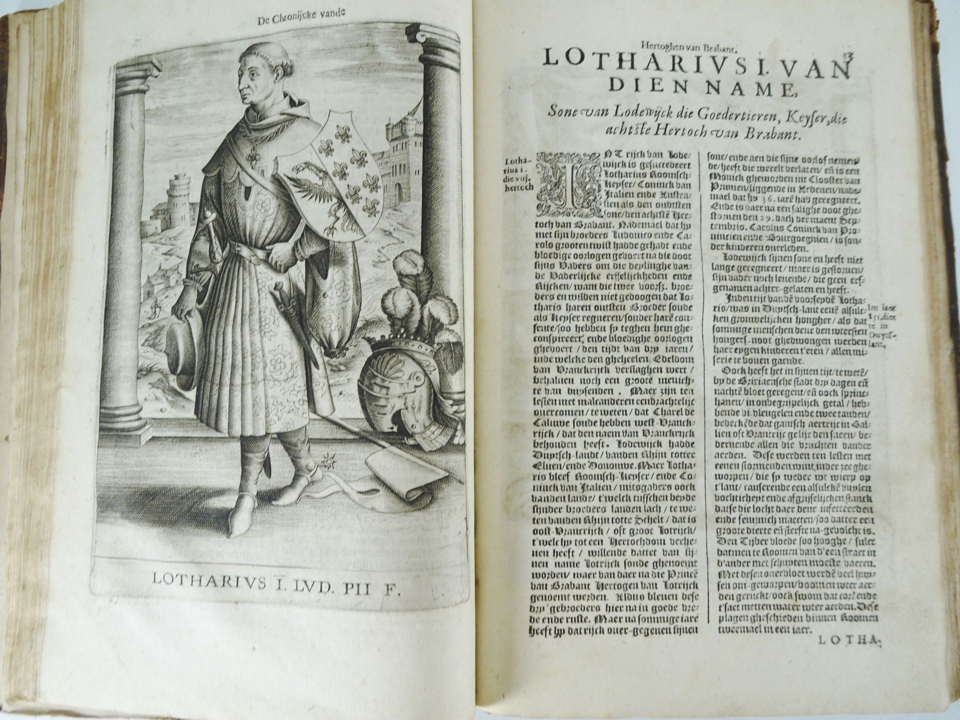 History| Van Haecht Goidtsenhovn Laurens, "Chroniicke van de Hertoghen van Brabant", 1606 - Image 9 of 18