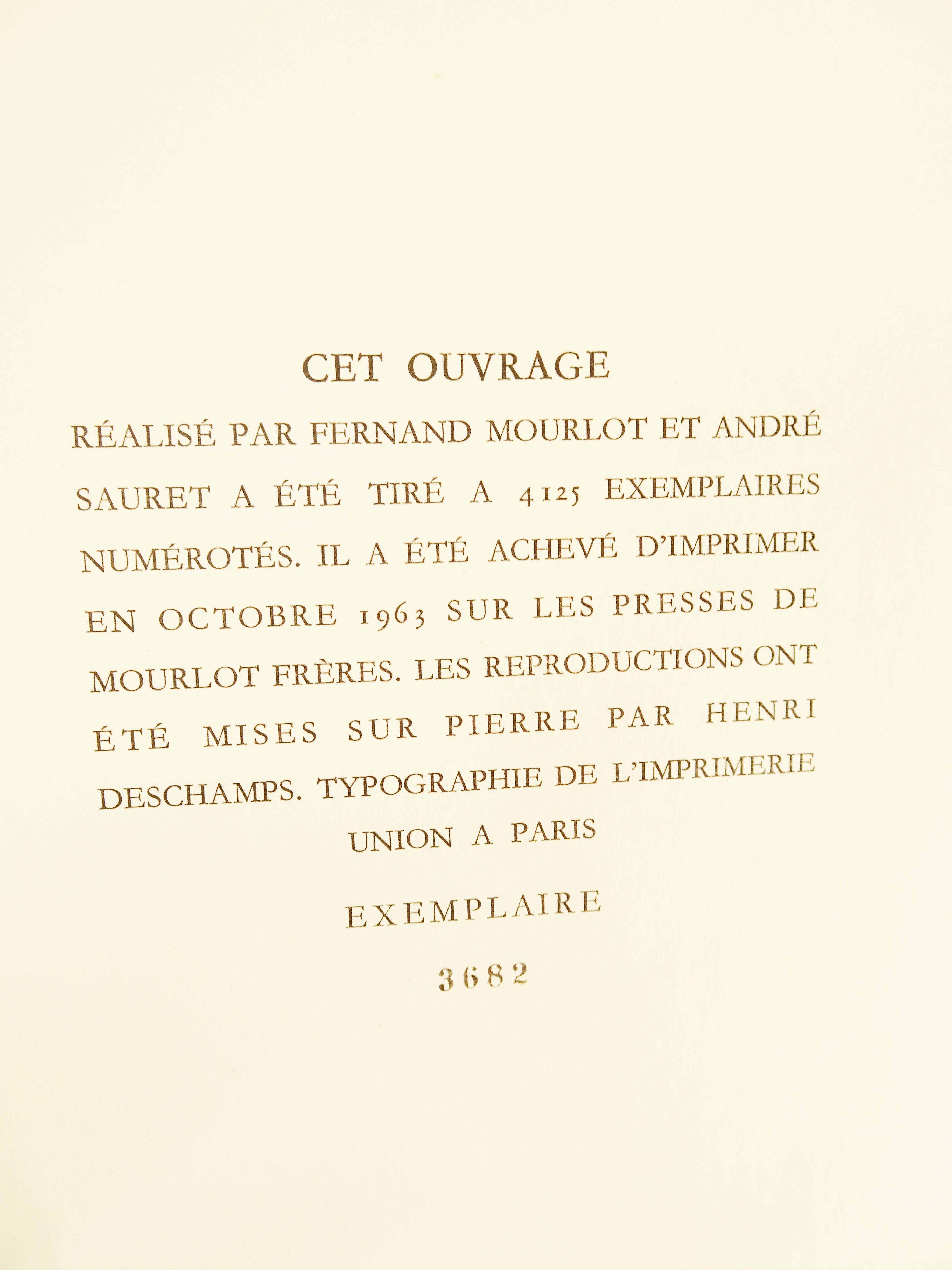 |Art| Braque George, "Braque lithographe" - édition limitée, 1963 - Image 12 of 12