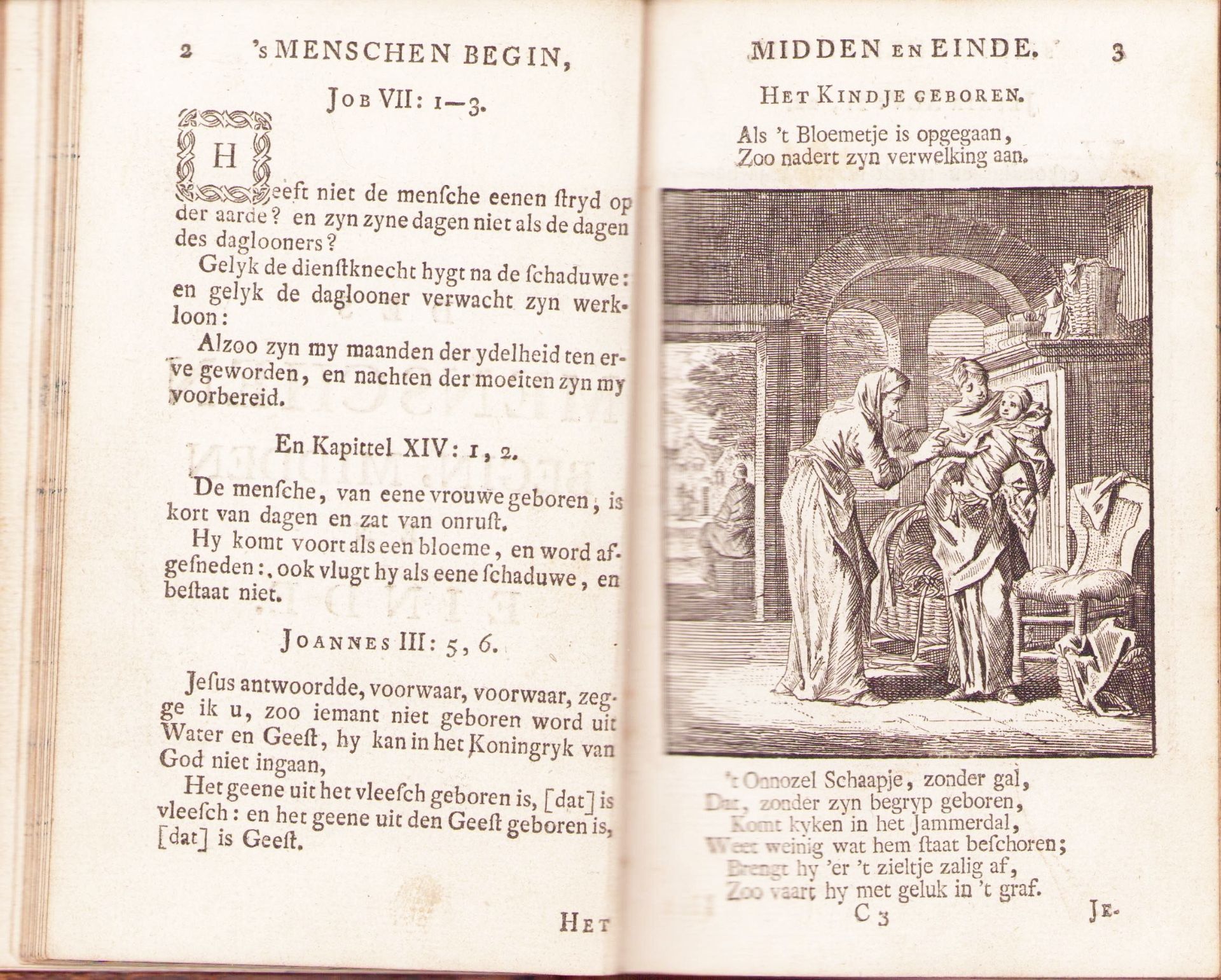 |Emblemata|Luyken Johannes, "Des Menschen Begin, Midden en Einde", 1772 - Bild 8 aus 13