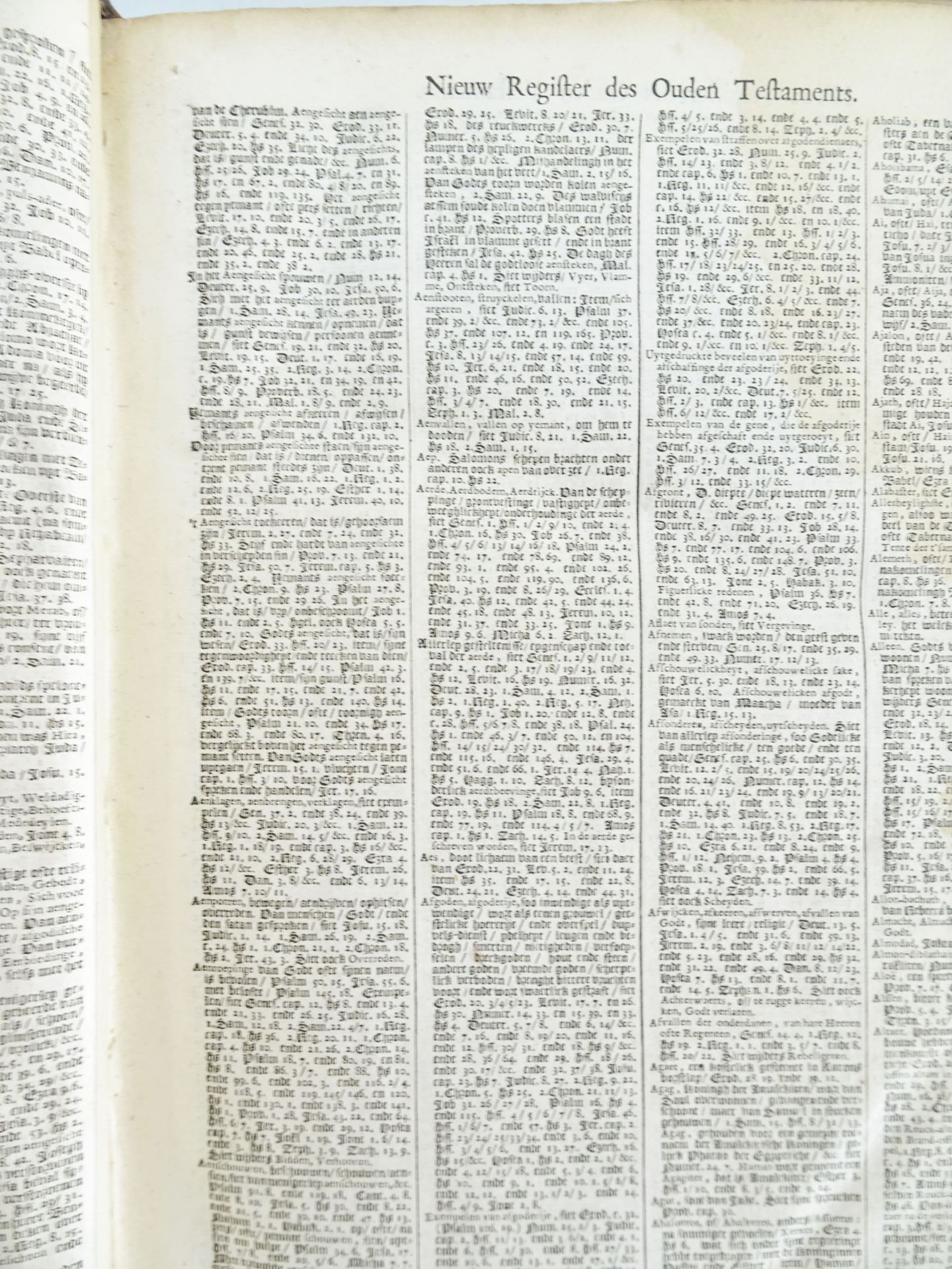 |Bible| "Statenbijbel", "Biblia, dat is de gantsche H. Schrifture vervattende alle de Canonijcke Boe - Image 7 of 15