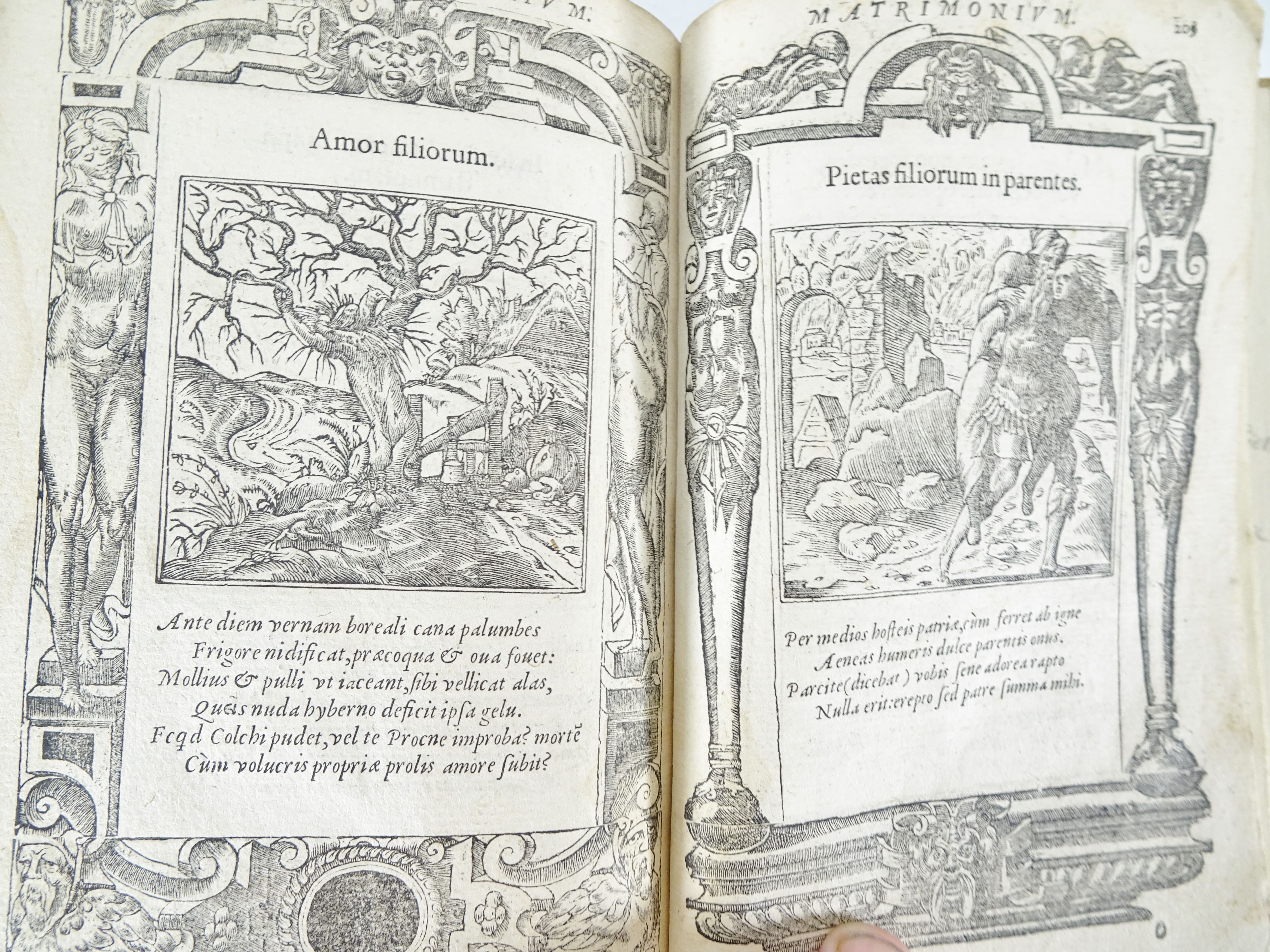 |Emblemata| Alciati Andrea, "Emblemata D.A. Alciati, denuo ab ipso Autore…", 1551 - Image 18 of 21