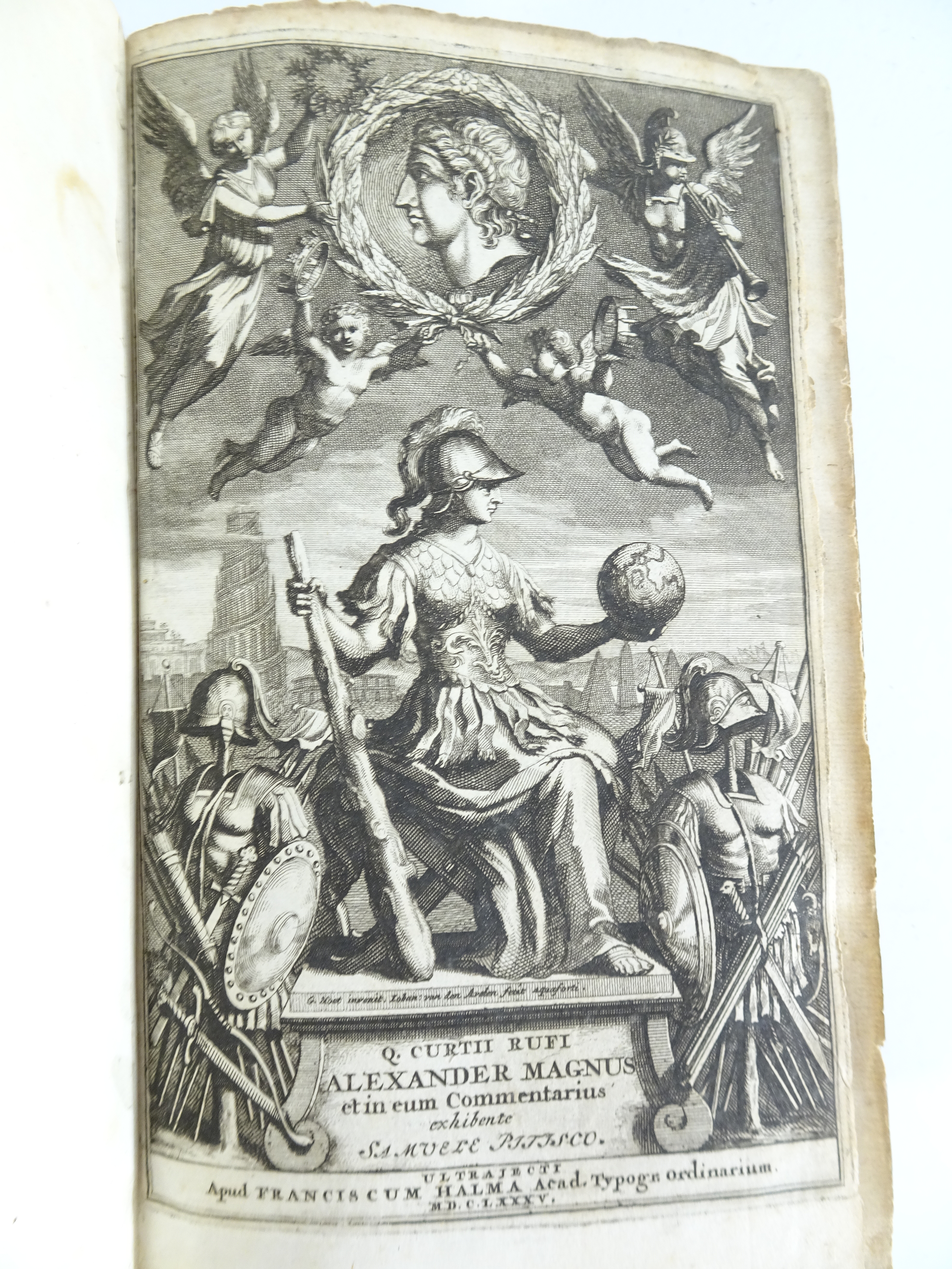 |History| Rufus Quintus Curtius, "De Rebus Alexandri Magni cum commentario perpetuo &indice absoluti - Image 2 of 9