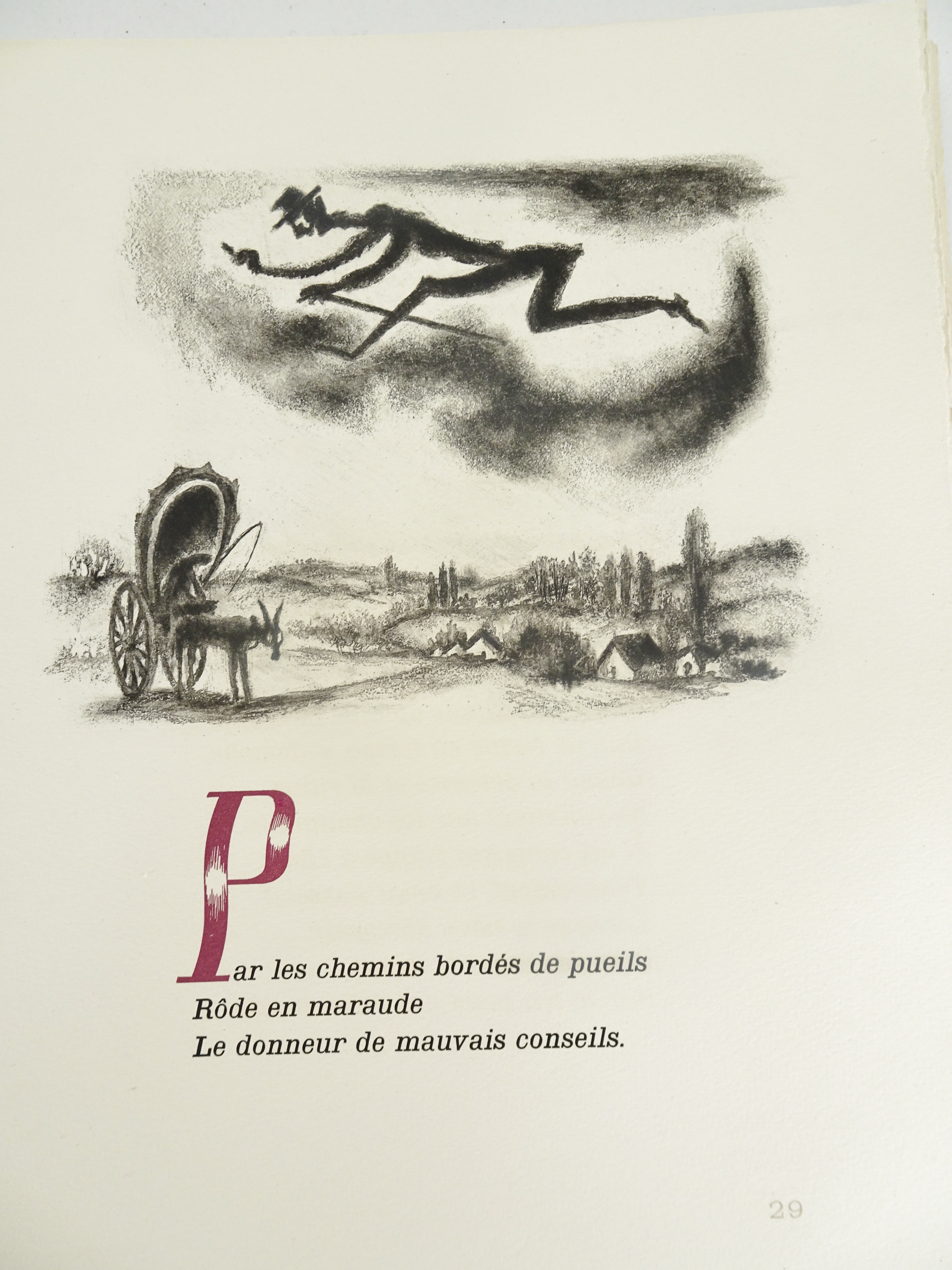 |Illustré| Verhaeren Emile, "Les Campagnes Hallucinées", 1945 - Image 9 of 16