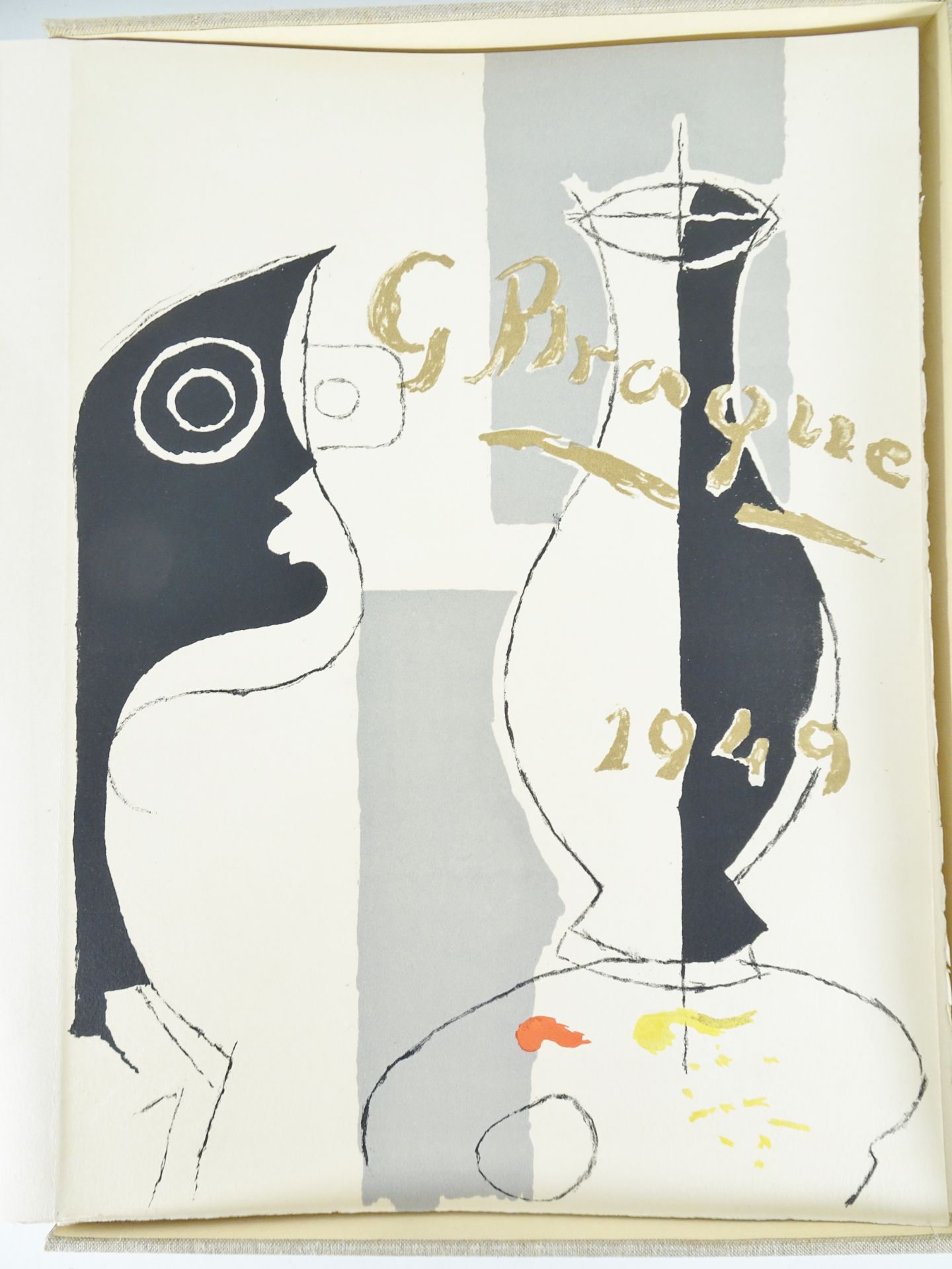 |Art| Braque George & REVERDY Pierre, "Une Aventure méthodique" - signé par l'artiste, 1950 - Image 4 of 17